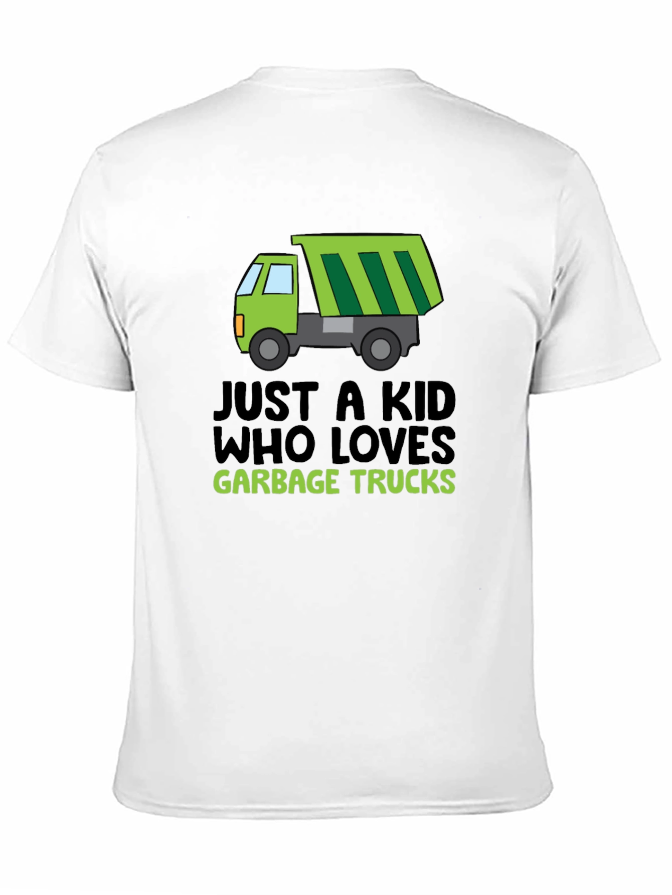 Garbage Truck Lover T-Shirt - Kids Design