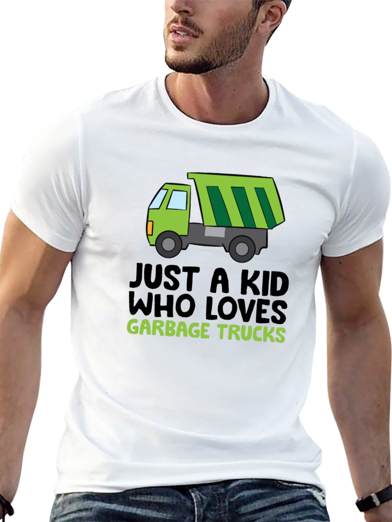 Garbage Truck Lover T-Shirt - Kids Design