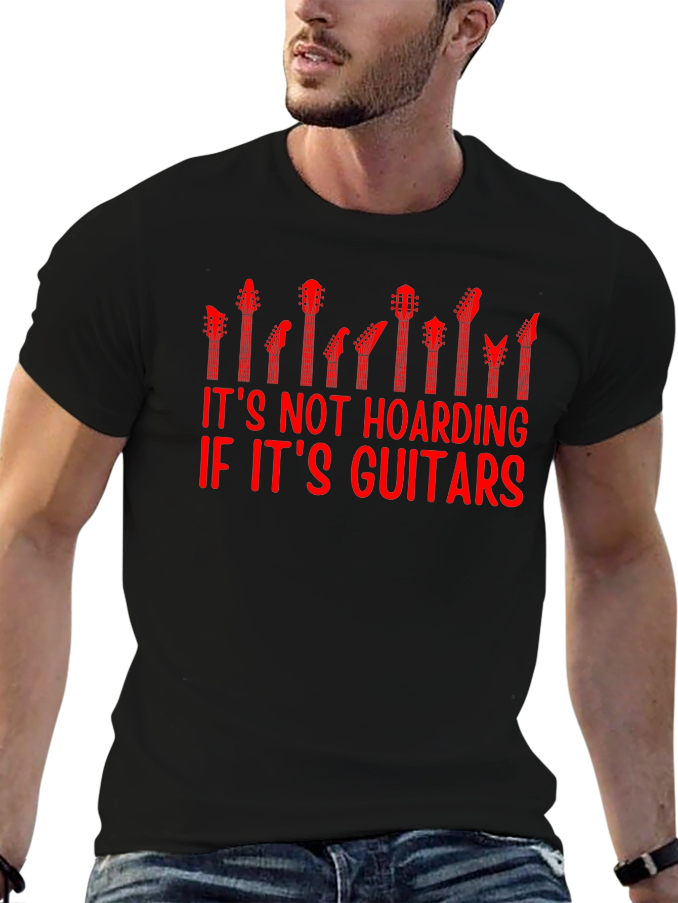 Its Not Hoarding If Its Guitars T-Shirt