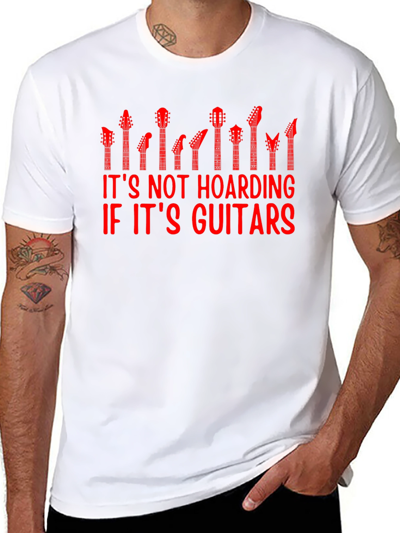 Its Not Hoarding If Its Guitars T-Shirt