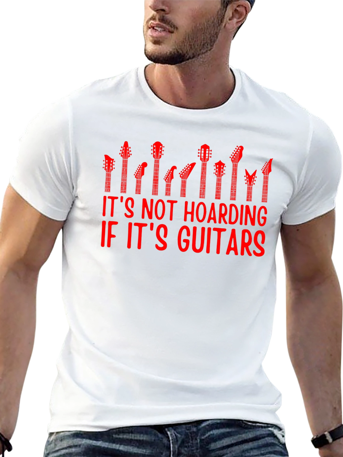 Its Not Hoarding If Its Guitars T-Shirt
