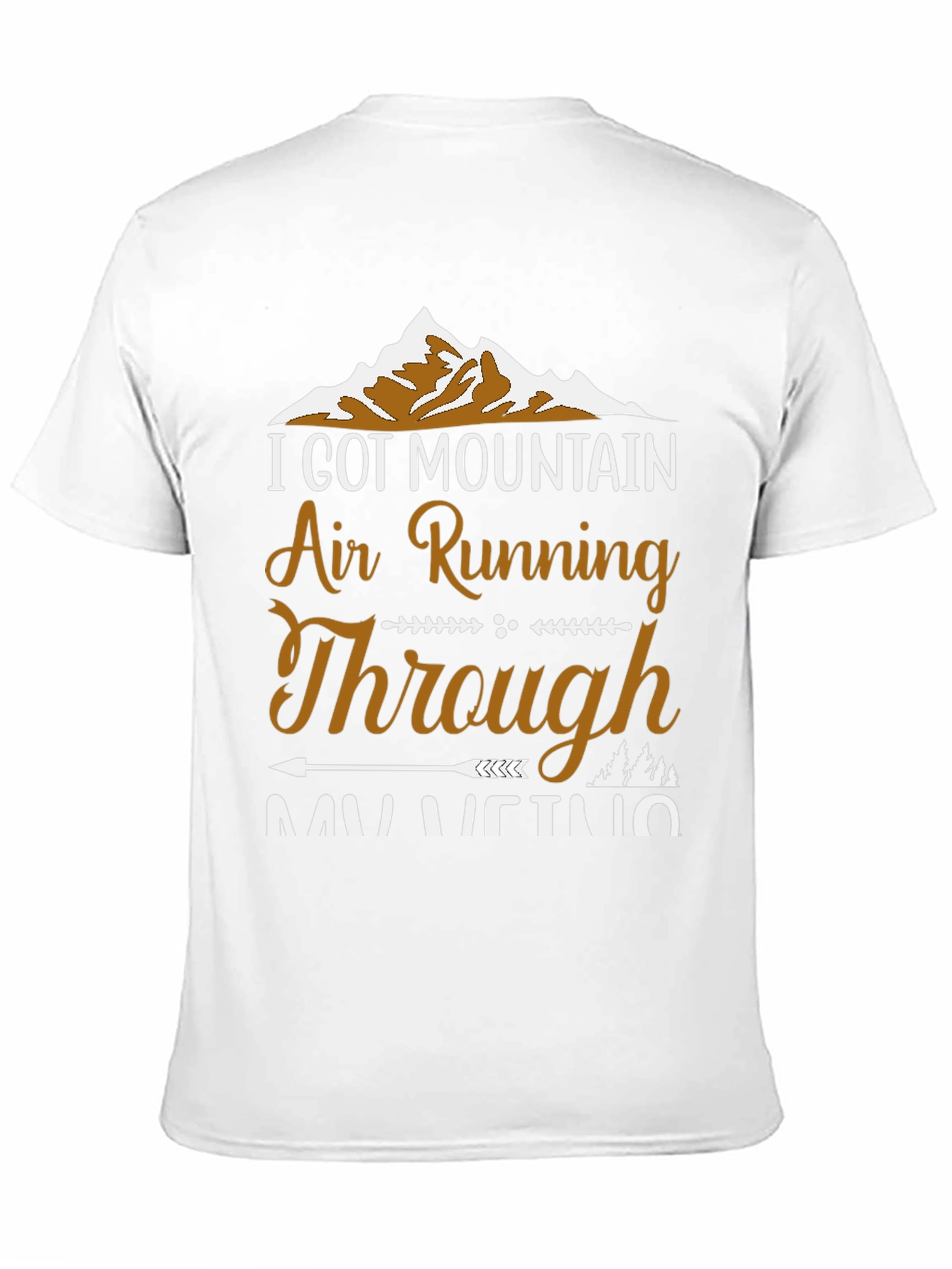 Mountain Air Running Graphic T-Shirt