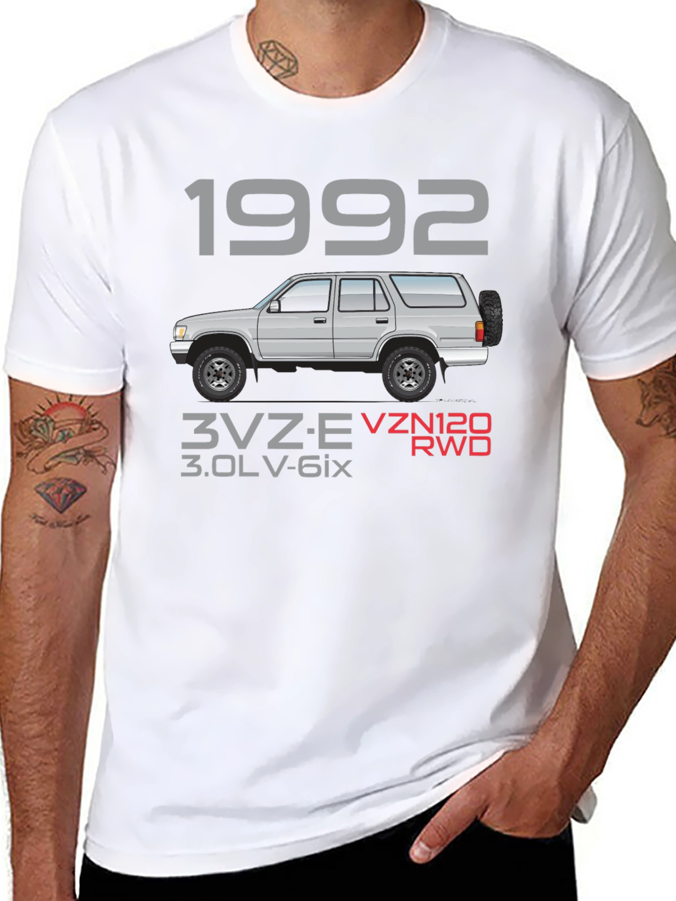 1992 4Runner 3VZ-E VZN120 RWD T-Shirt
