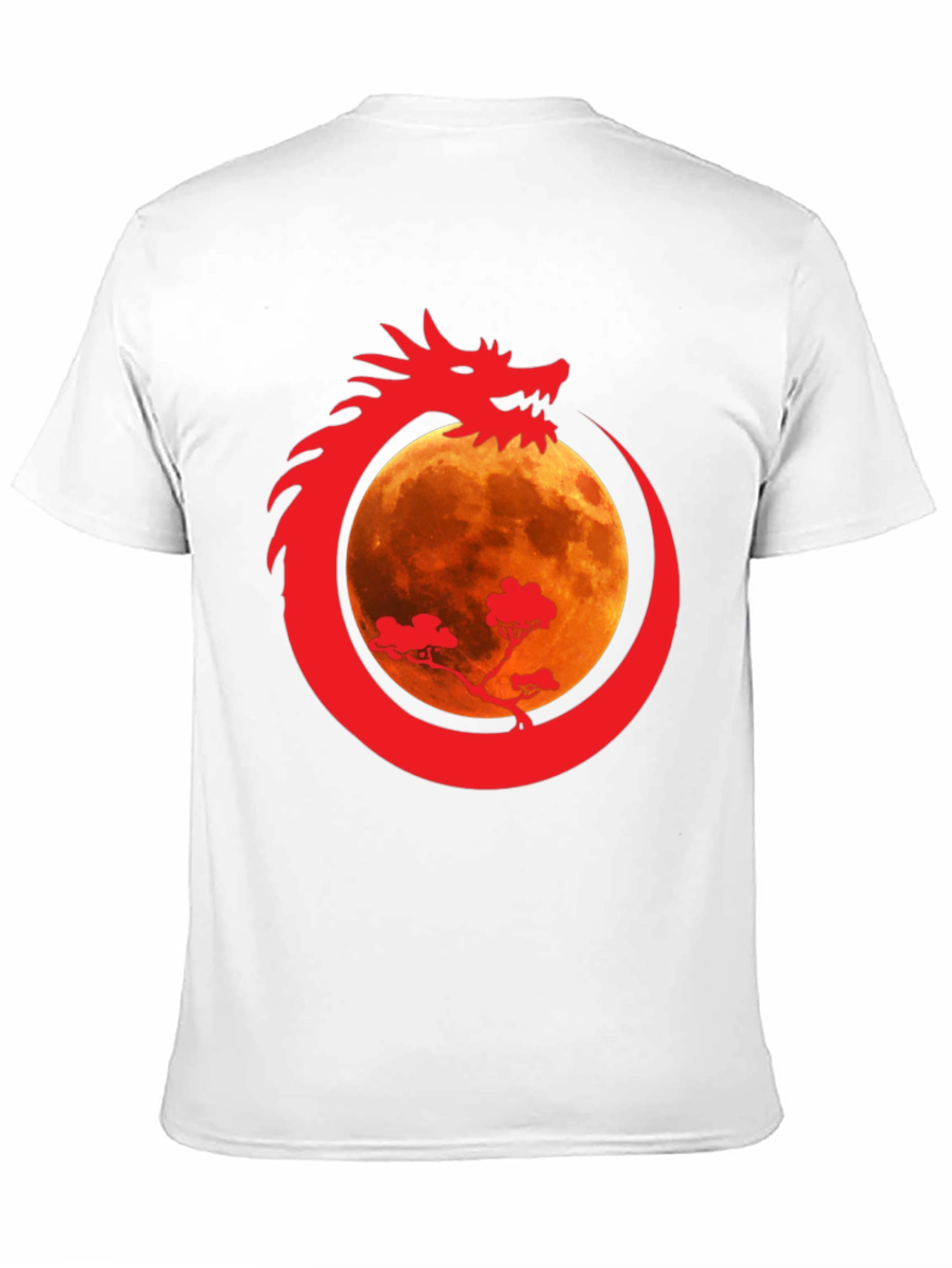 Dragon Moon Graphic T-Shirt - Unique Design