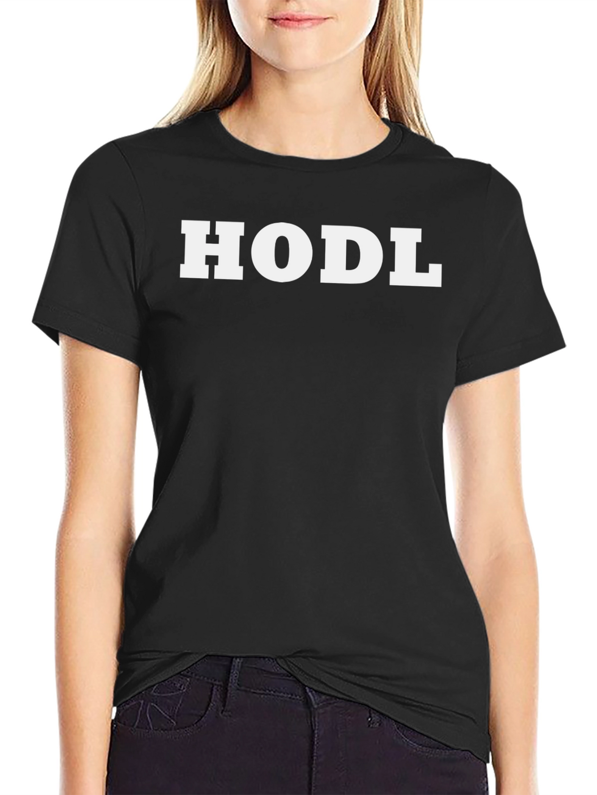 HODL Crypto T-Shirt - Black Short Sleeve