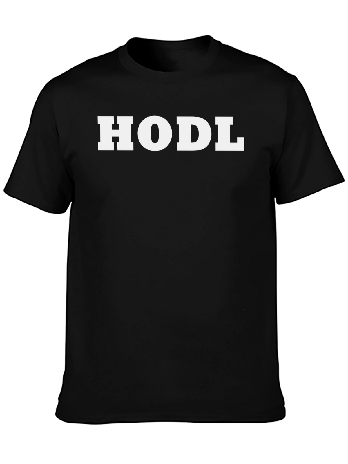 HODL Crypto T-Shirt - Black Short Sleeve