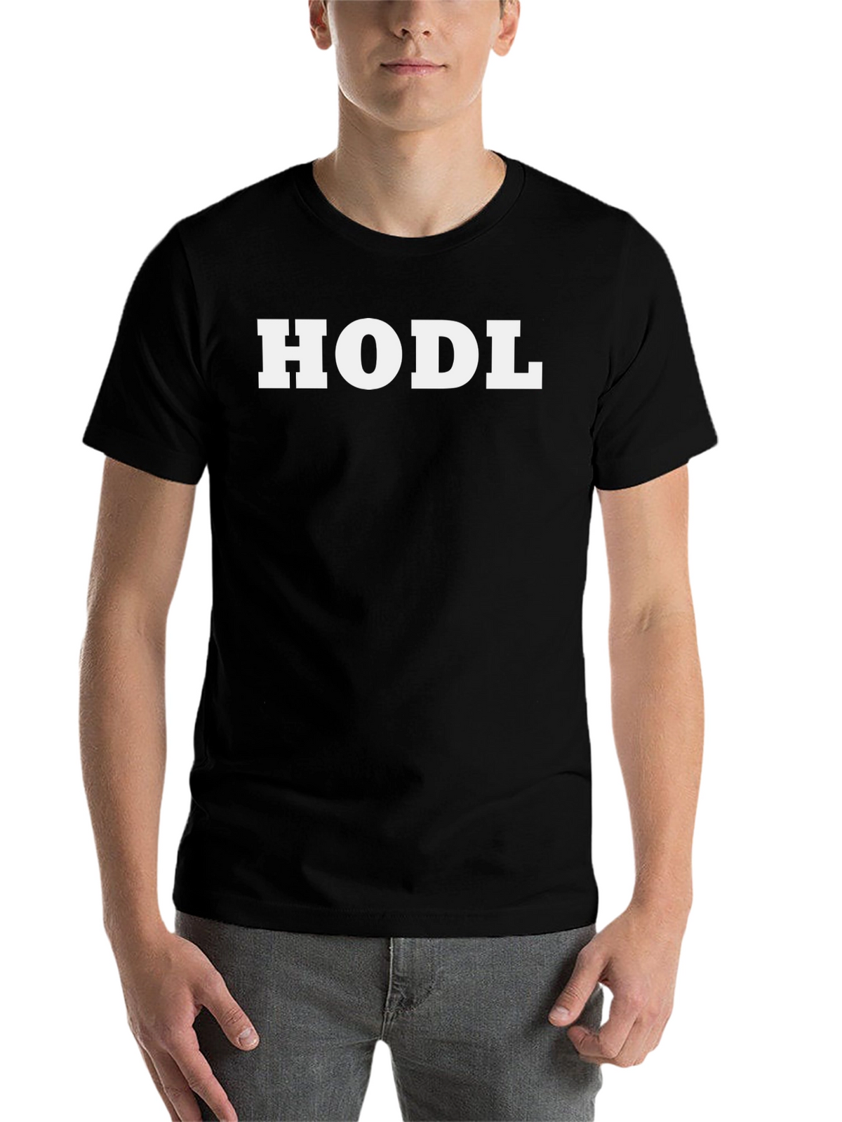 HODL Crypto T-Shirt - Black Short Sleeve