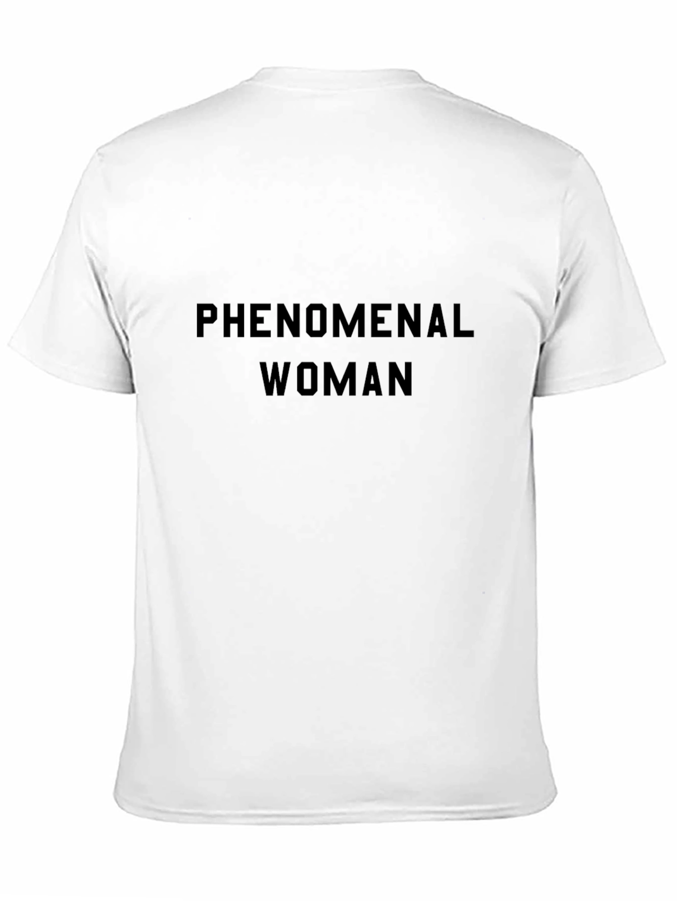 Phenomenal Woman Graphic Tee - Unisex Black T-Shirt