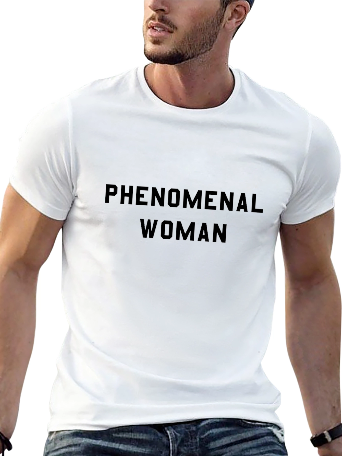 Phenomenal Woman Graphic Tee - Unisex Black T-Shirt