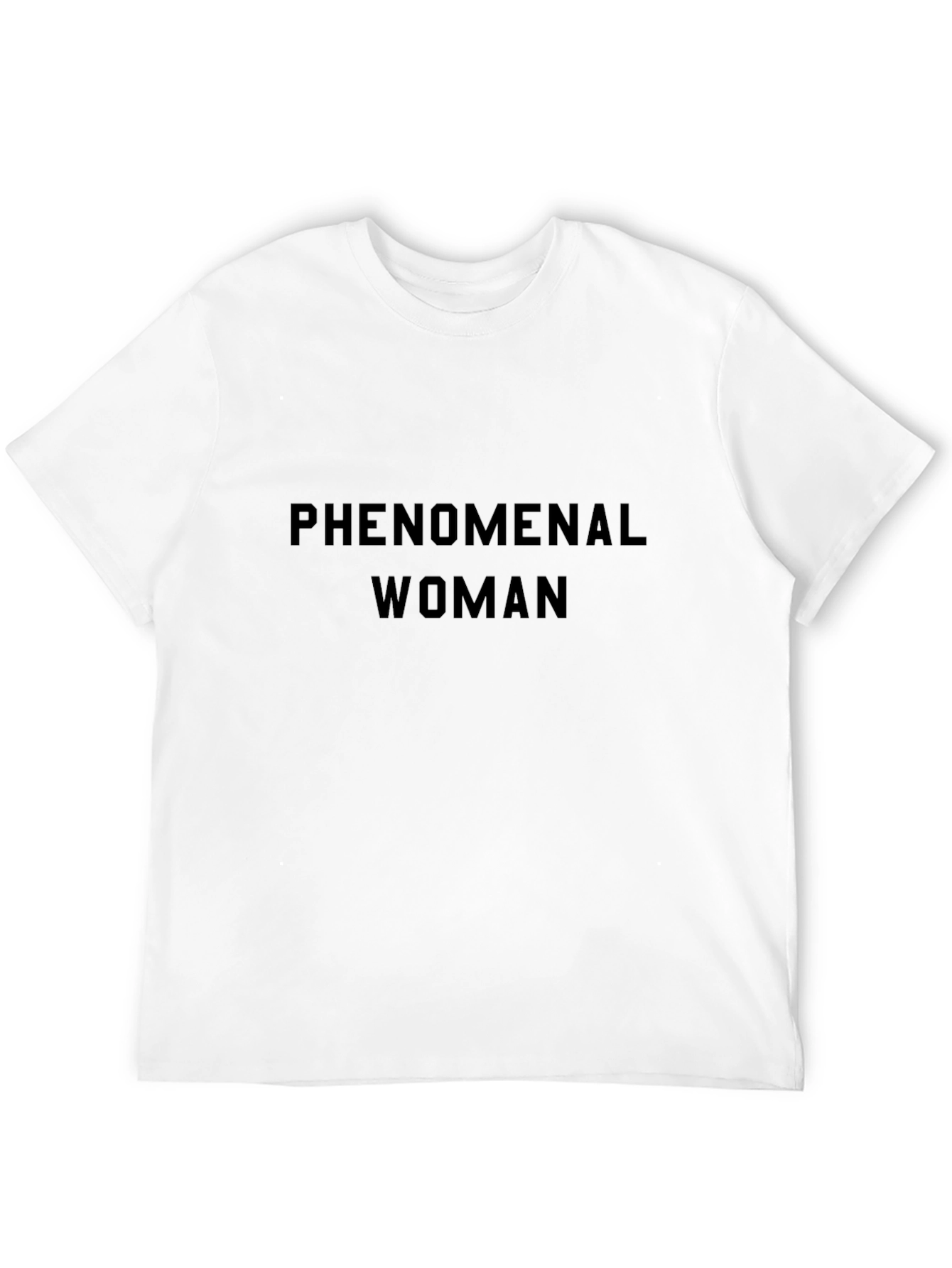 Phenomenal Woman Graphic Tee - Unisex Black T-Shirt
