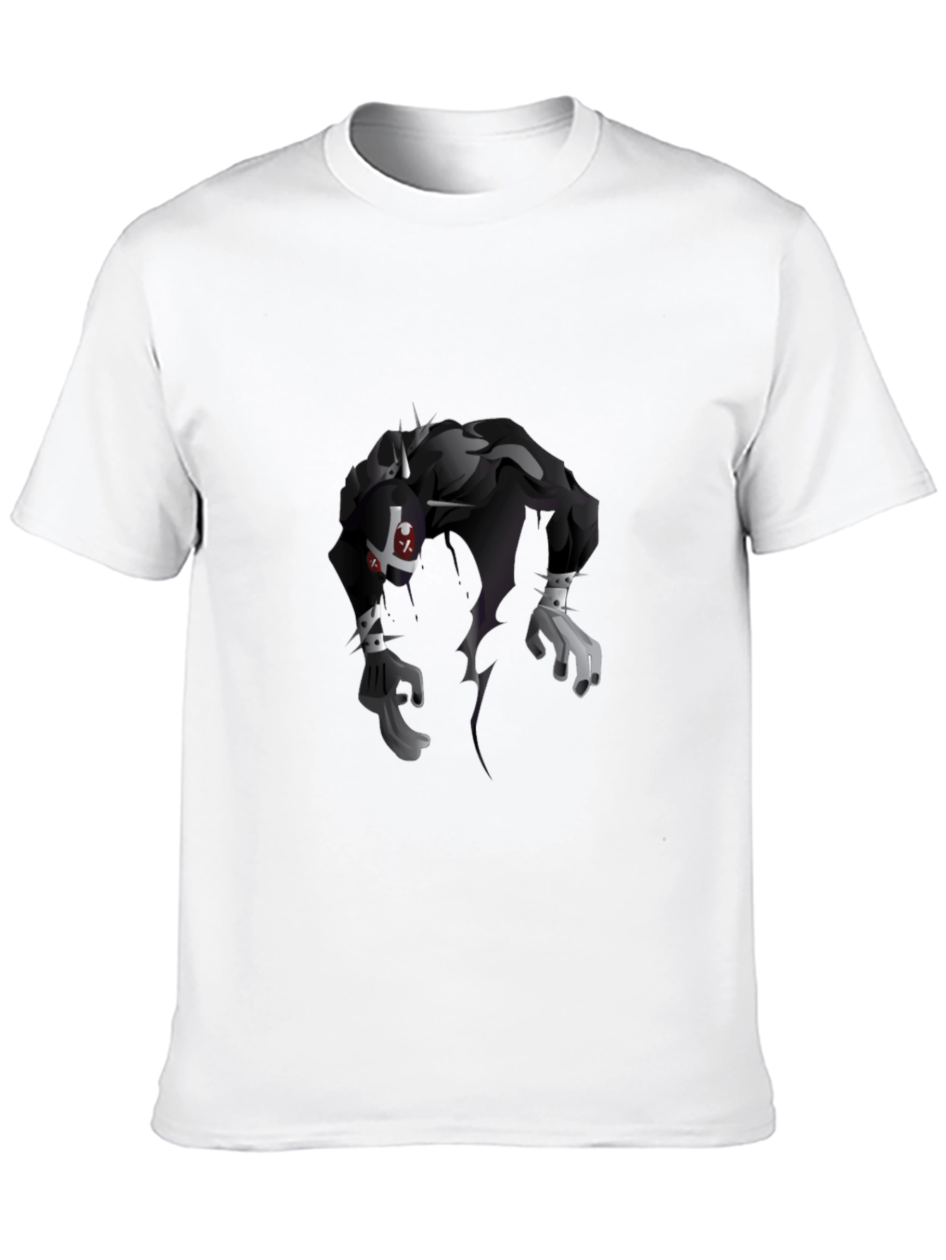 Cool Graphic Tee - Spiked Monster Design