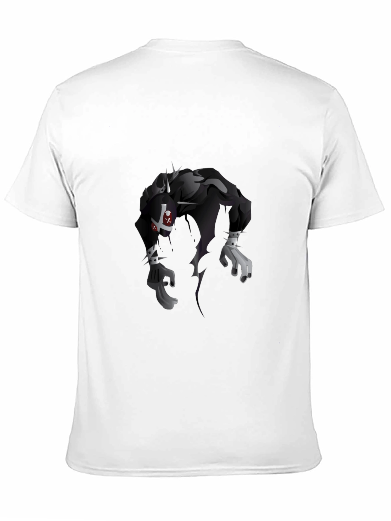 Cool Graphic Tee - Spiked Monster Design