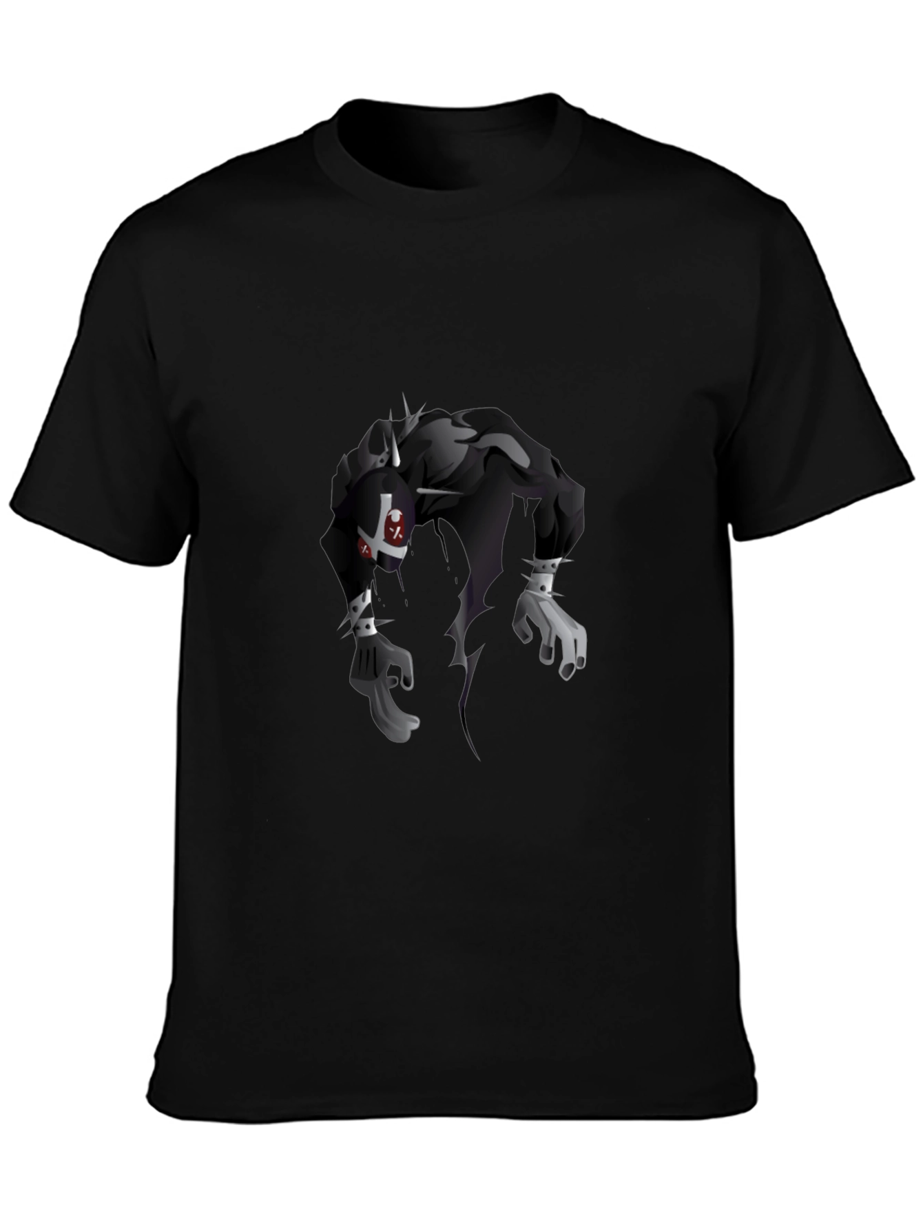 Cool Graphic Tee - Spiked Monster Design