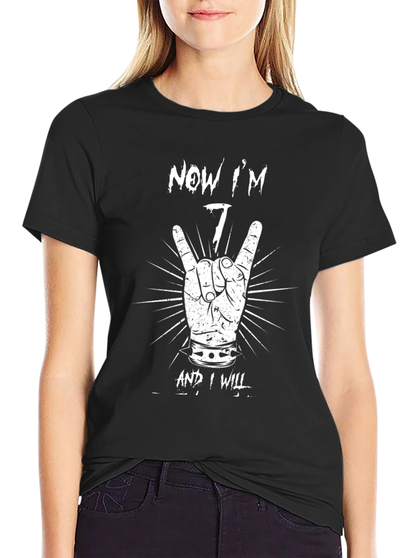 Now Im 7 T-Shirt