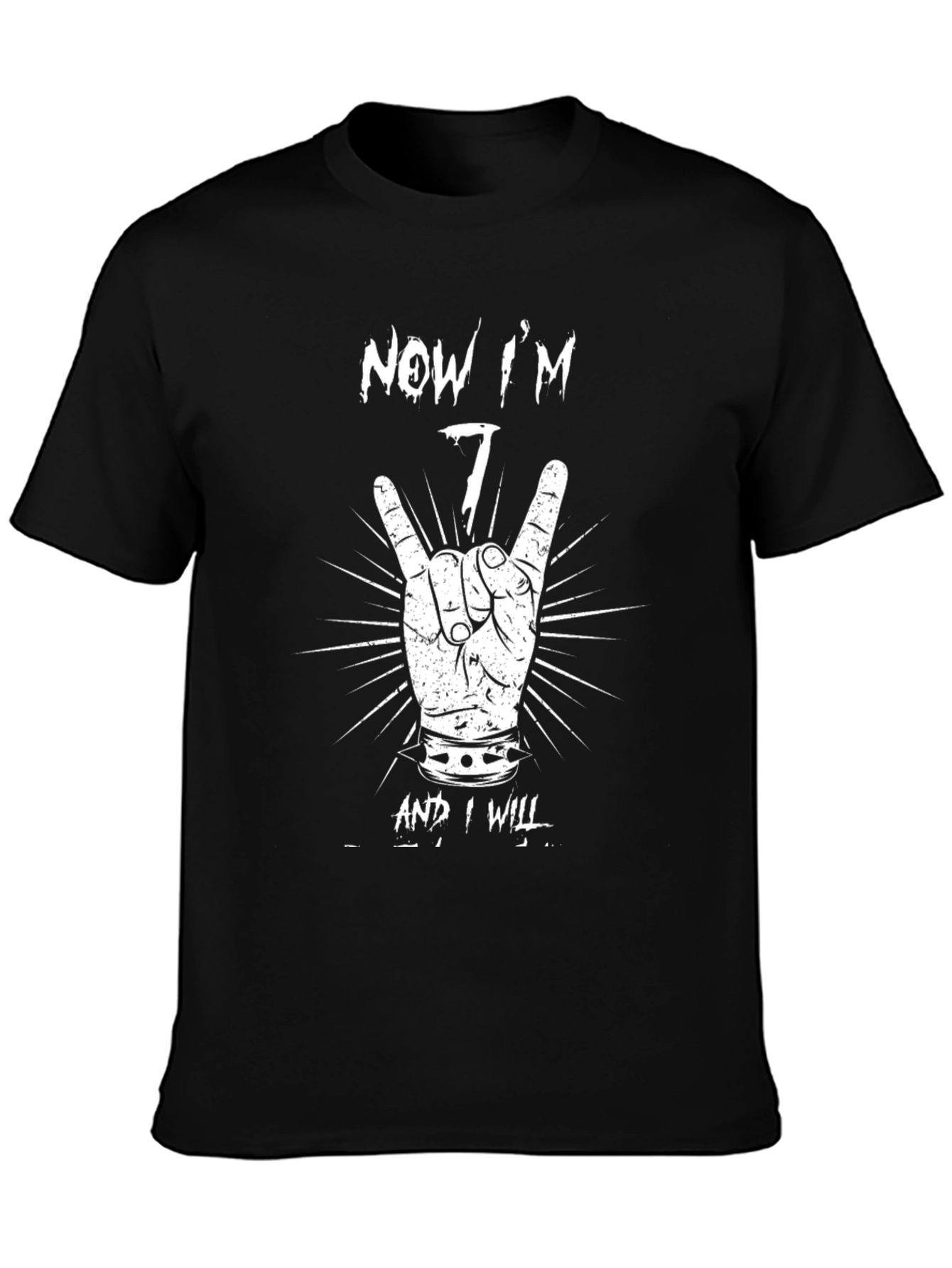 Now Im 7 T-Shirt
