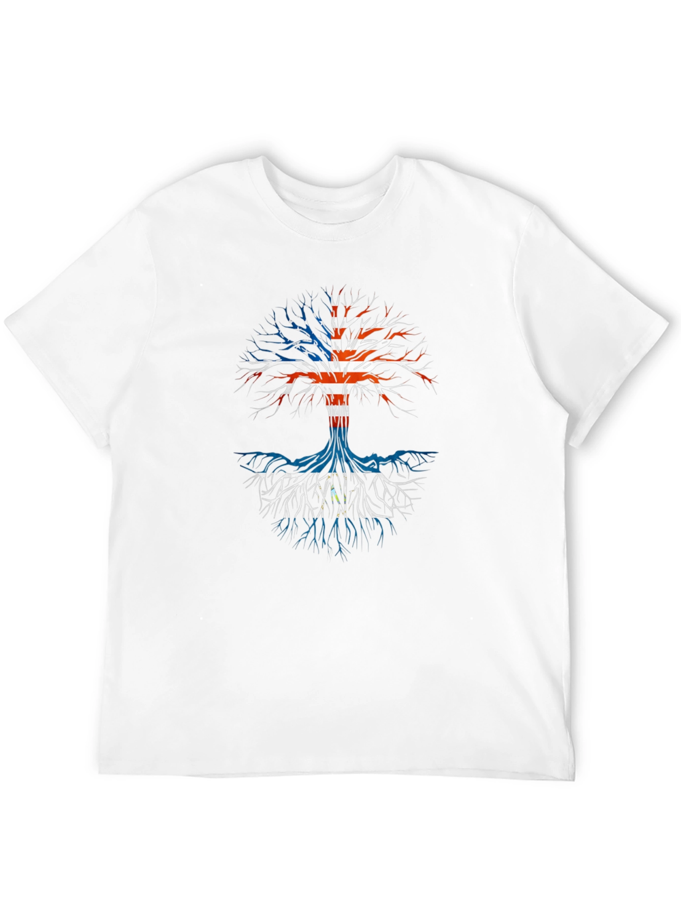 Patriotic Tree Graphic Tee - USA Roots