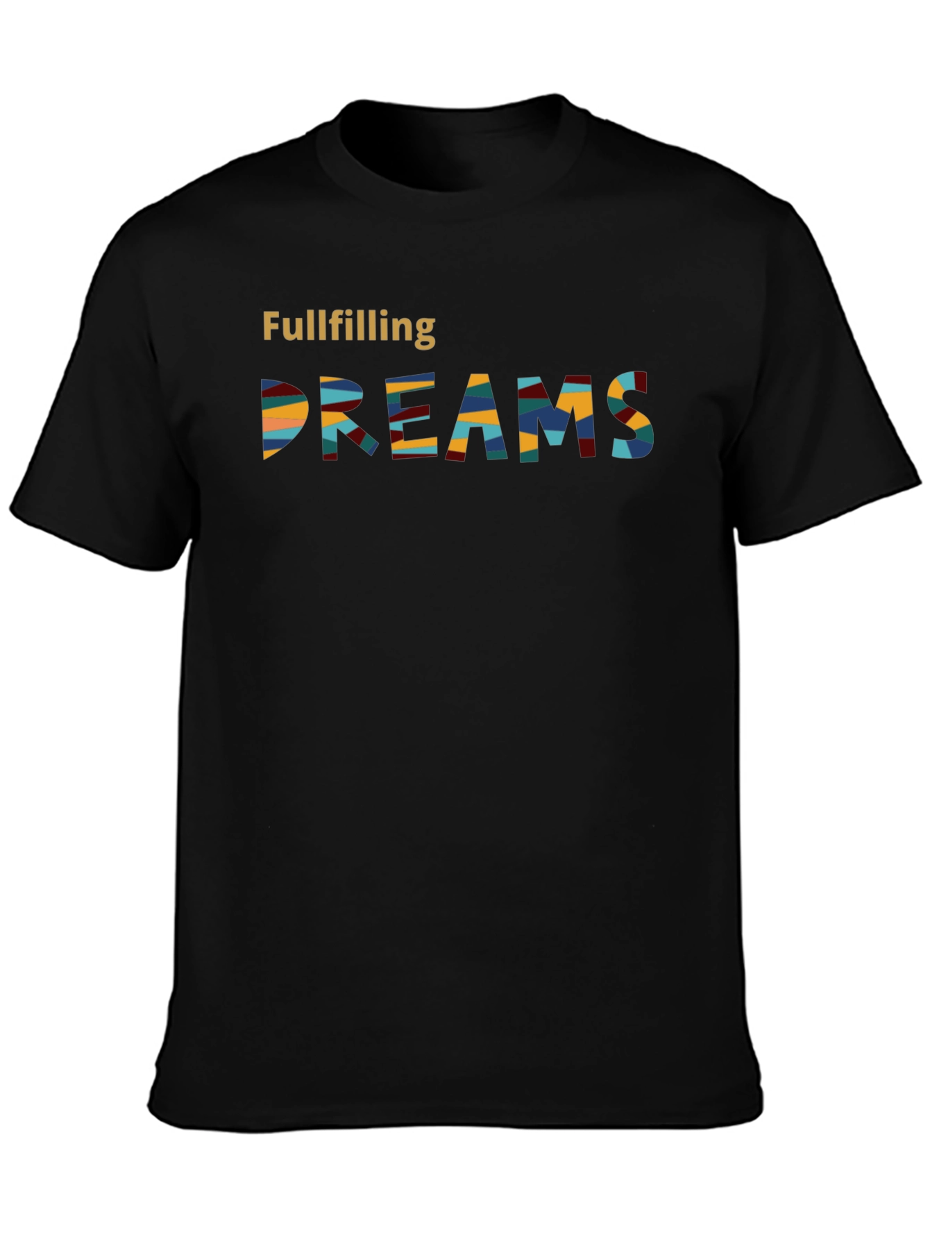 Fulfilling Dreams Graphic T-Shirt - Stylish Crew Neck Tee