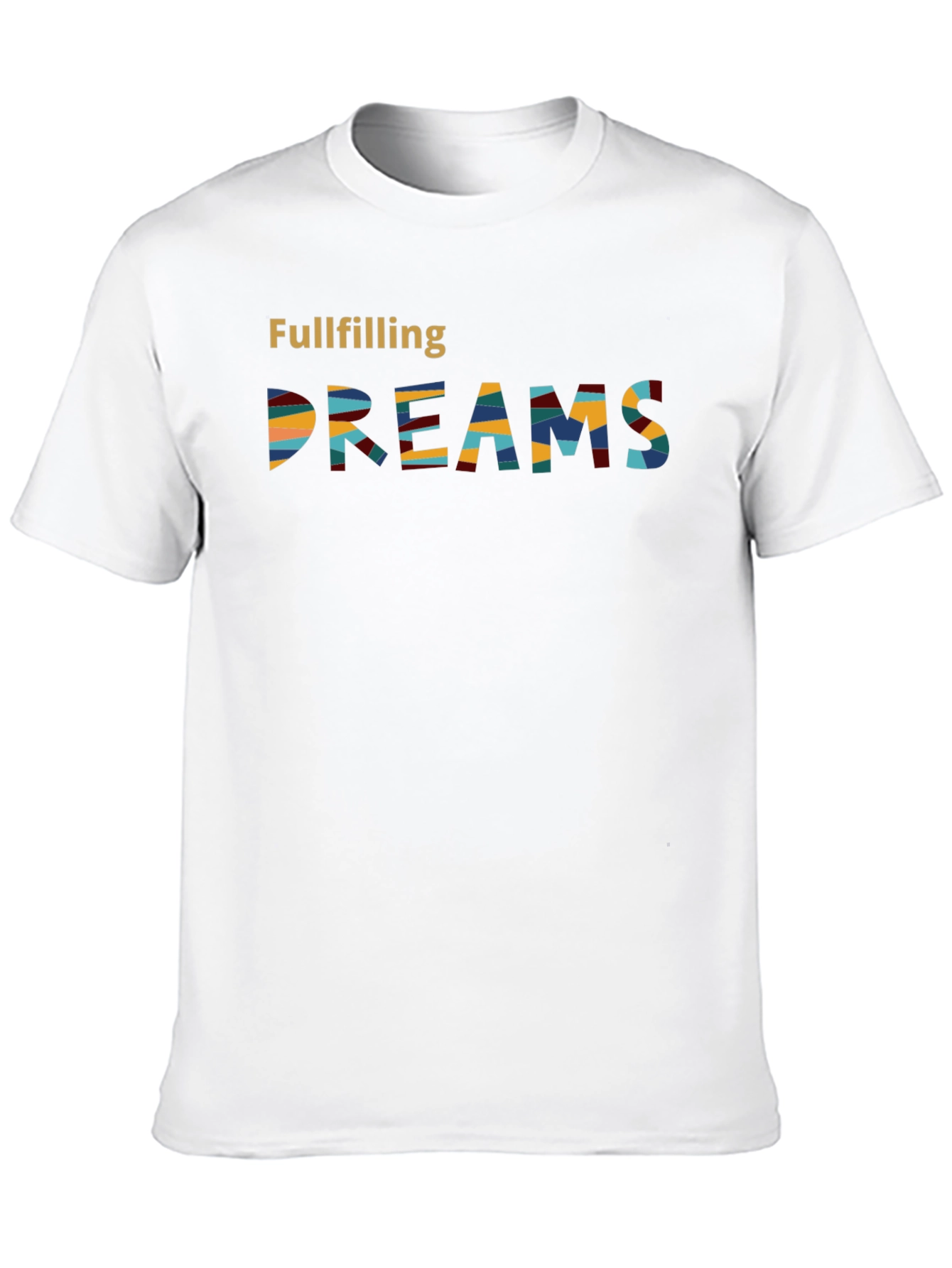 Fulfilling Dreams Graphic T-Shirt - Stylish Crew Neck Tee