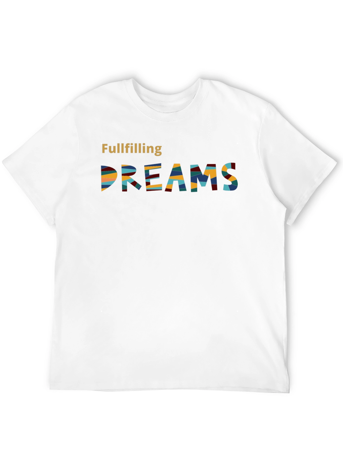Fulfilling Dreams Graphic T-Shirt - Stylish Crew Neck Tee