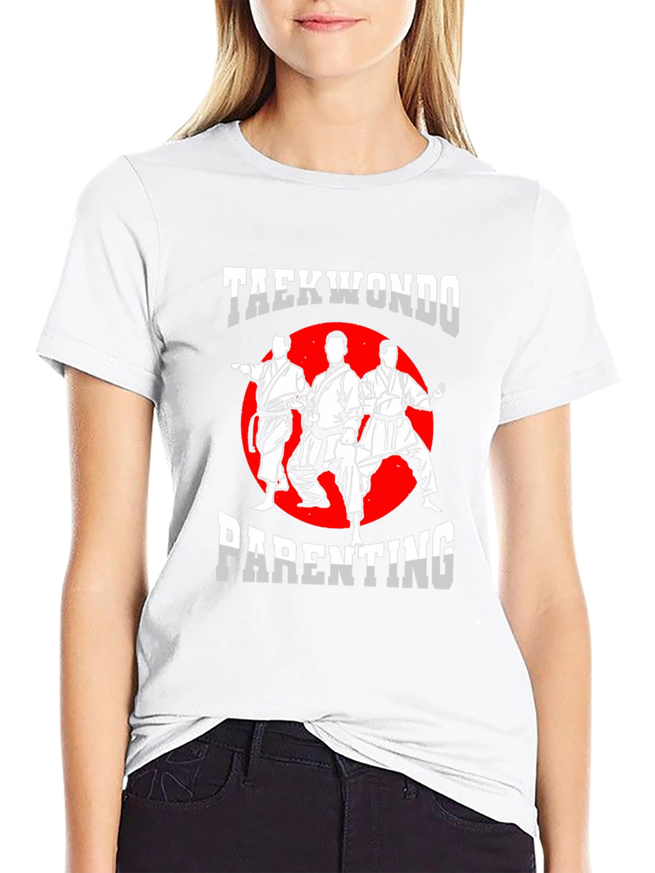 Taekwondo Parenting Black T-Shirt