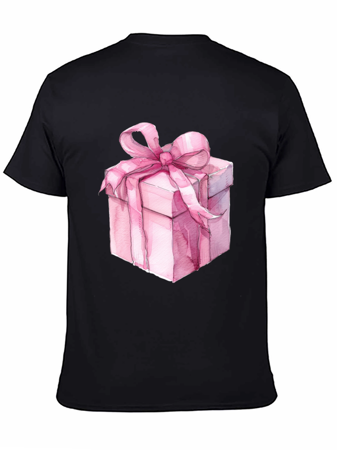 Pink Gift Box Graphic Tee