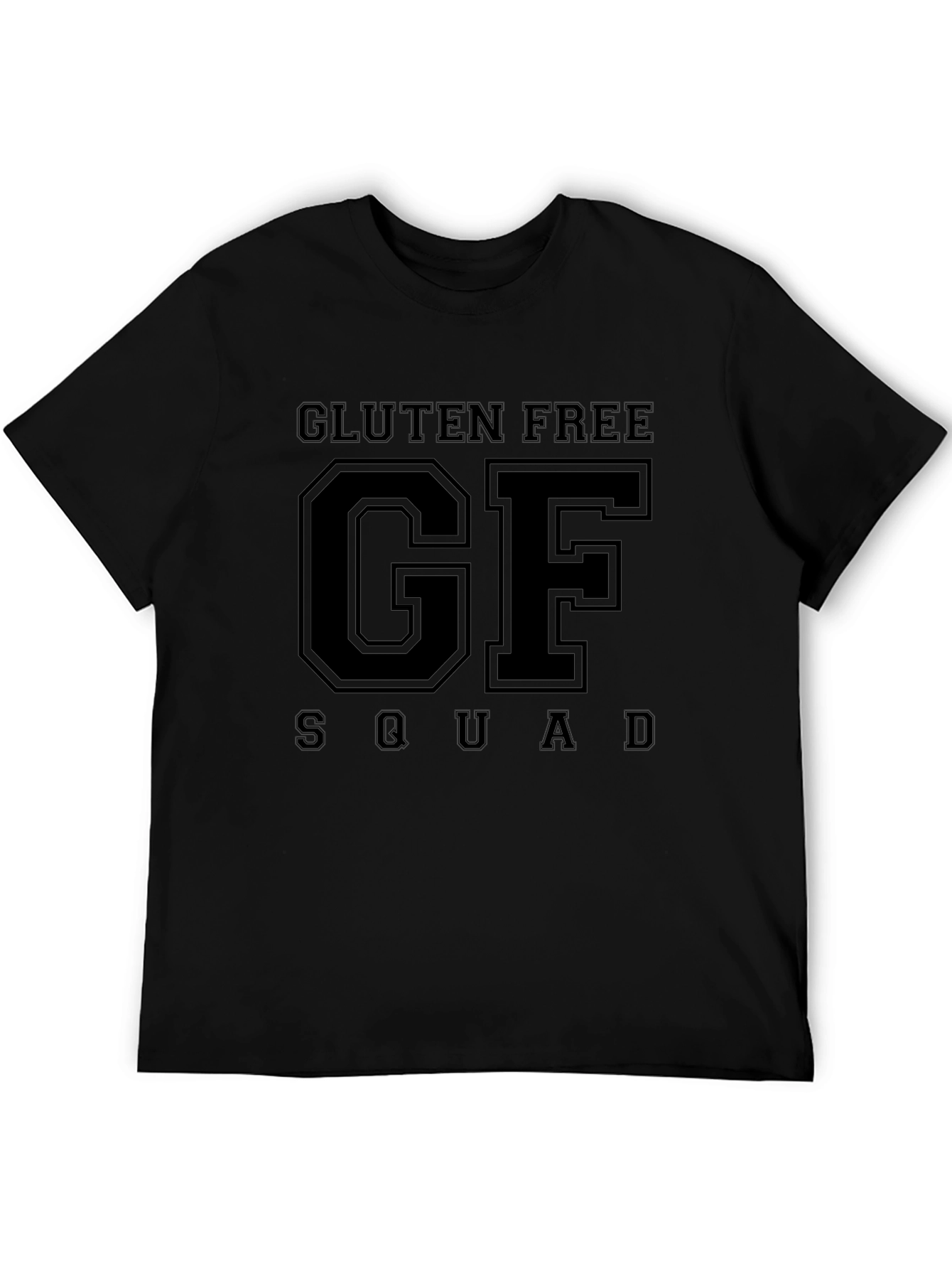 Gluten Free Squad Black T-Shirt
