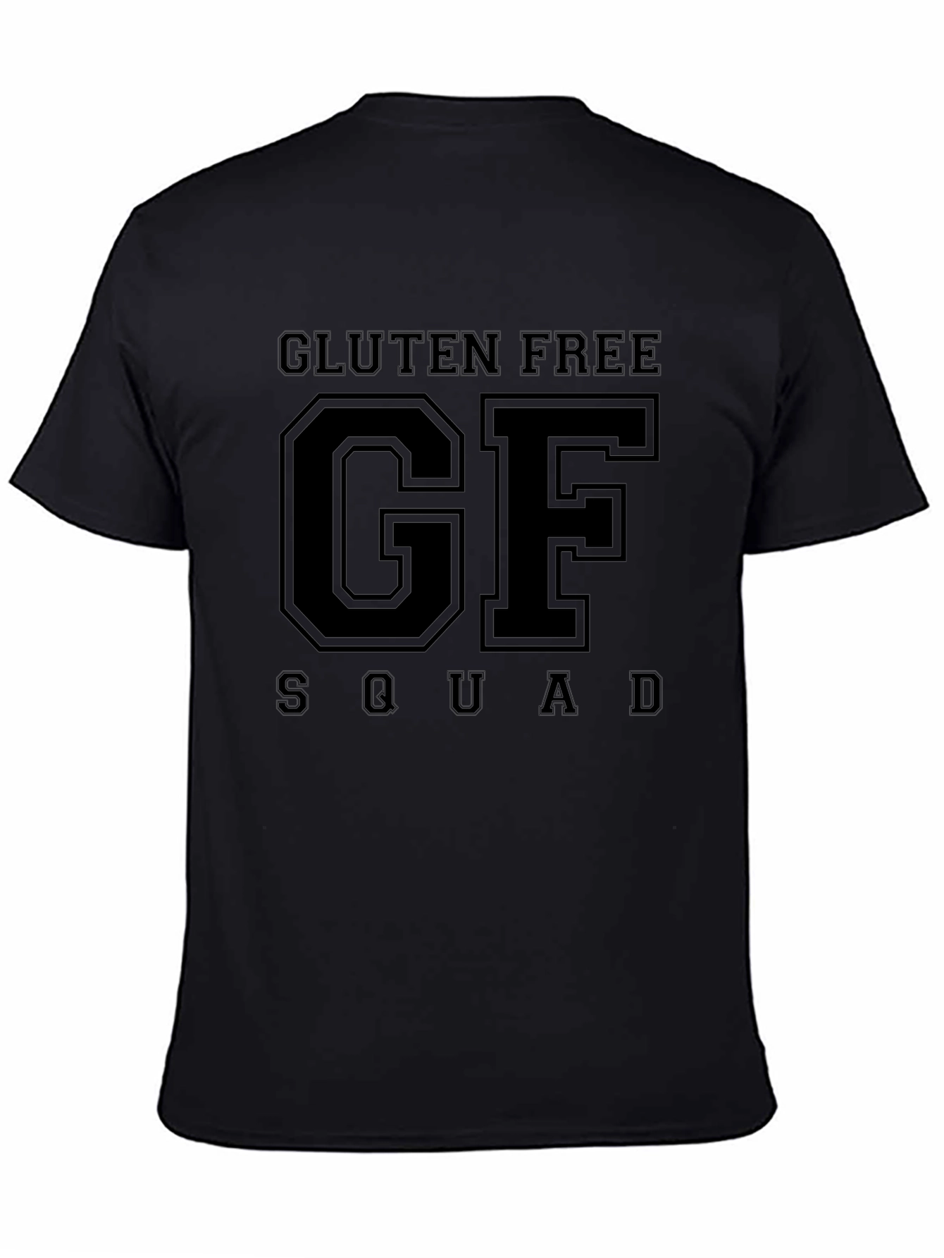 Gluten Free Squad Black T-Shirt
