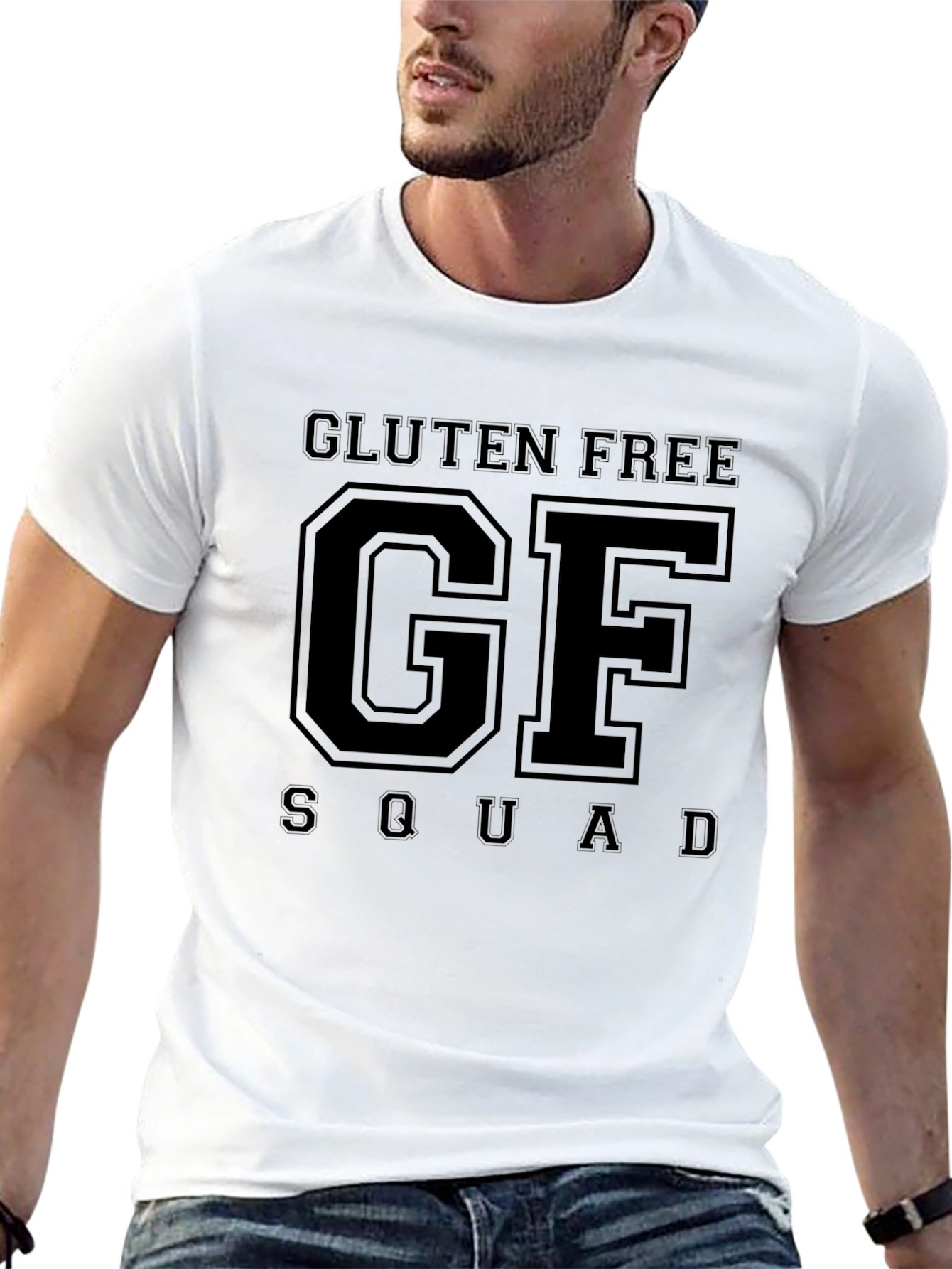 Gluten Free Squad Black T-Shirt