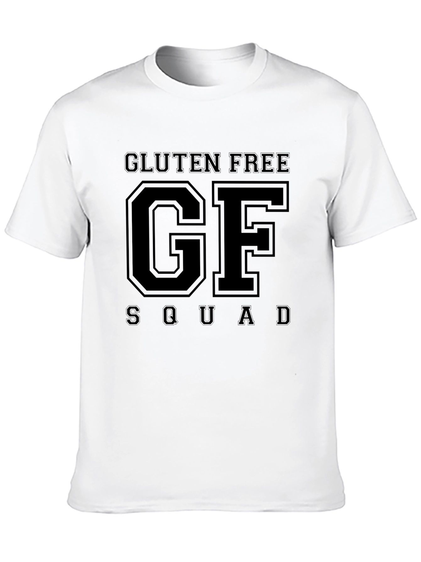 Gluten Free Squad Black T-Shirt