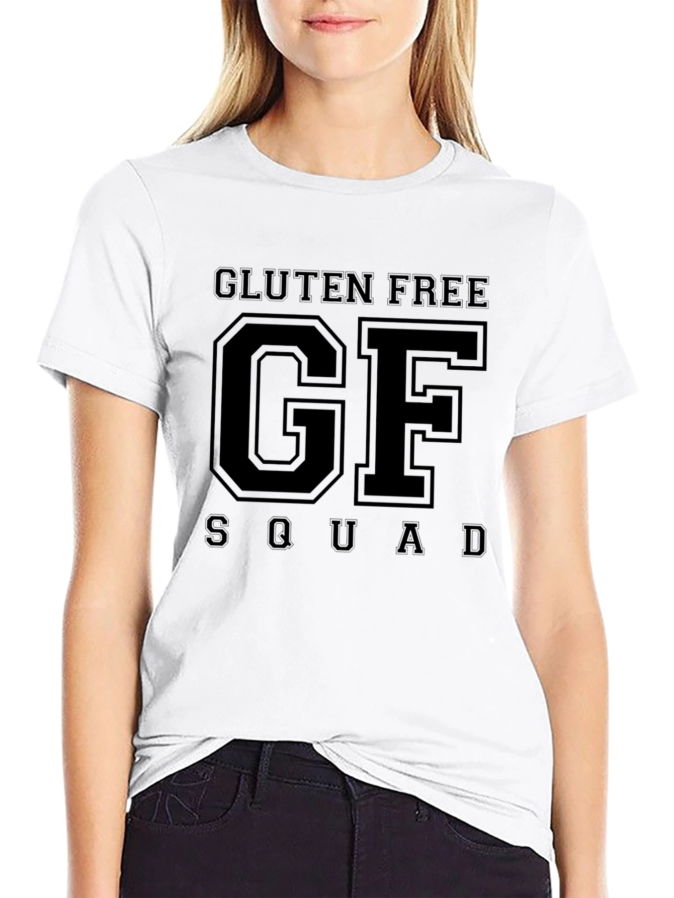 Gluten Free Squad Black T-Shirt