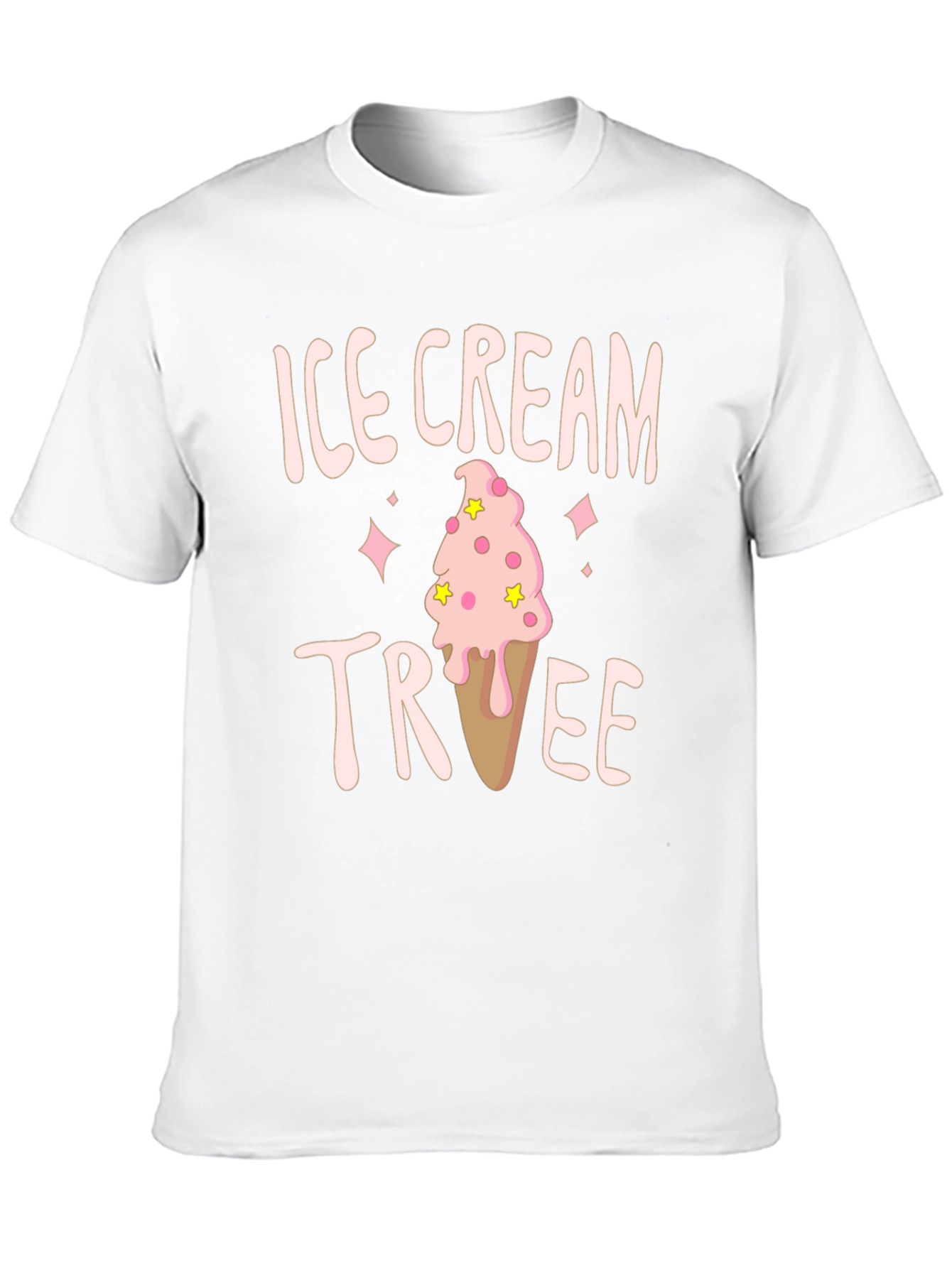 Ice Cream Tree Graphic Tee