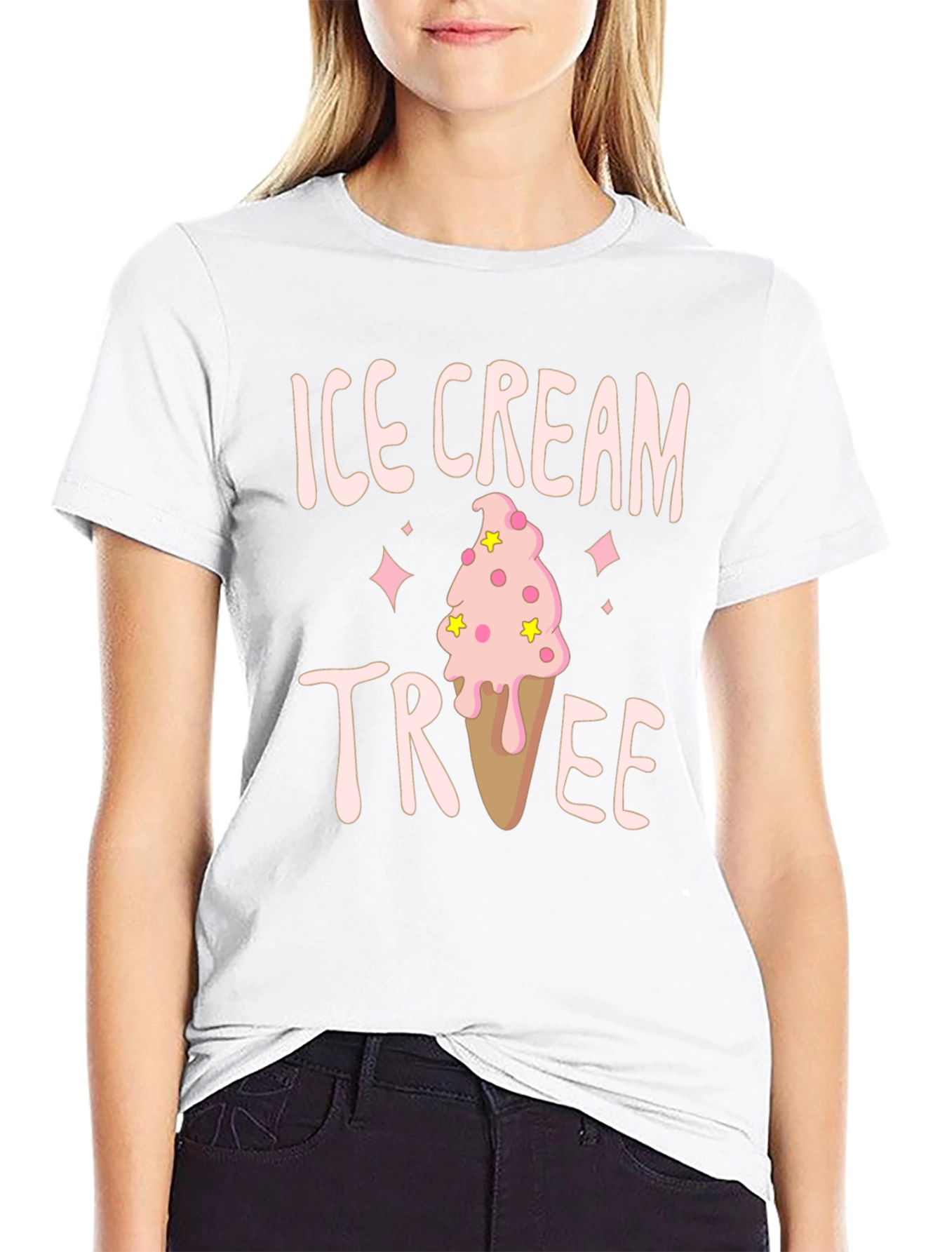 Ice Cream Tree Graphic Tee