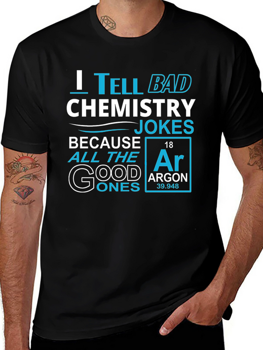 Chemistry Jokes T-Shirt - Argon Element Tee