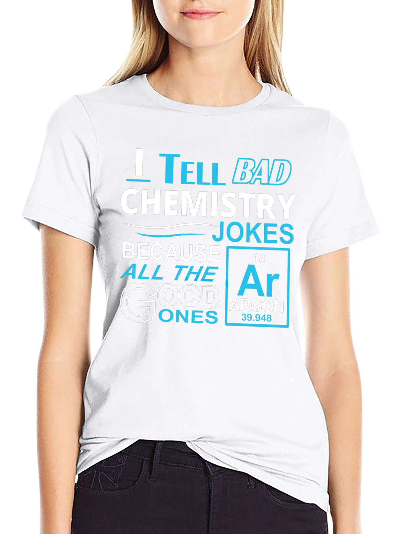 Chemistry Jokes T-Shirt - Argon Element Tee