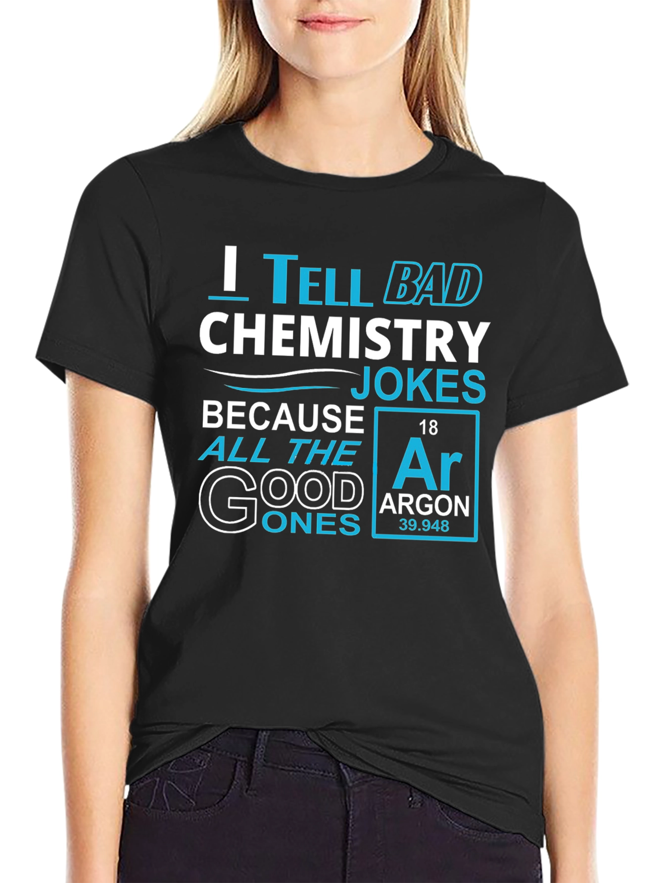 Chemistry Jokes T-Shirt - Argon Element Tee