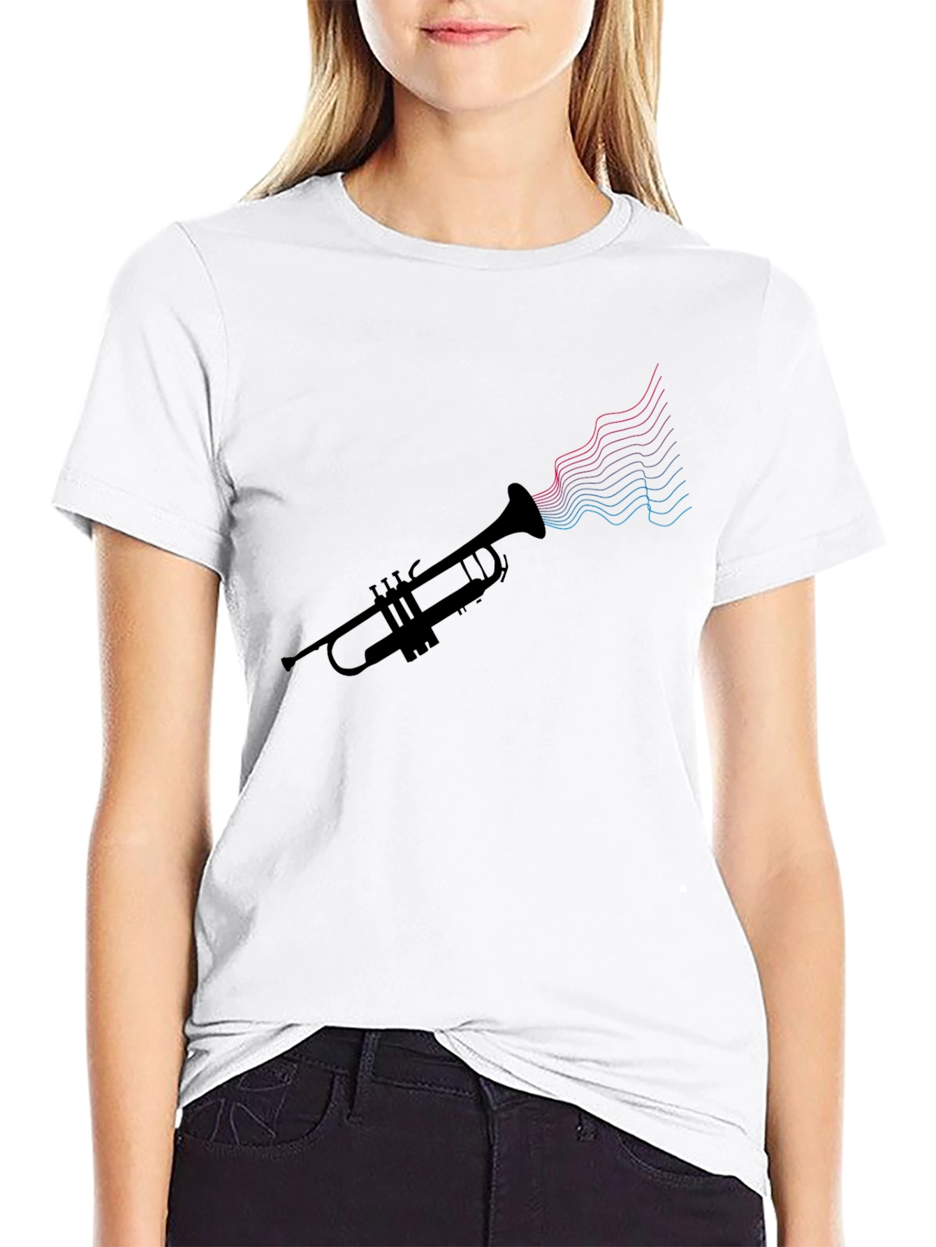 Trumpet Music T-Shirt - Stylish Graphic Tee