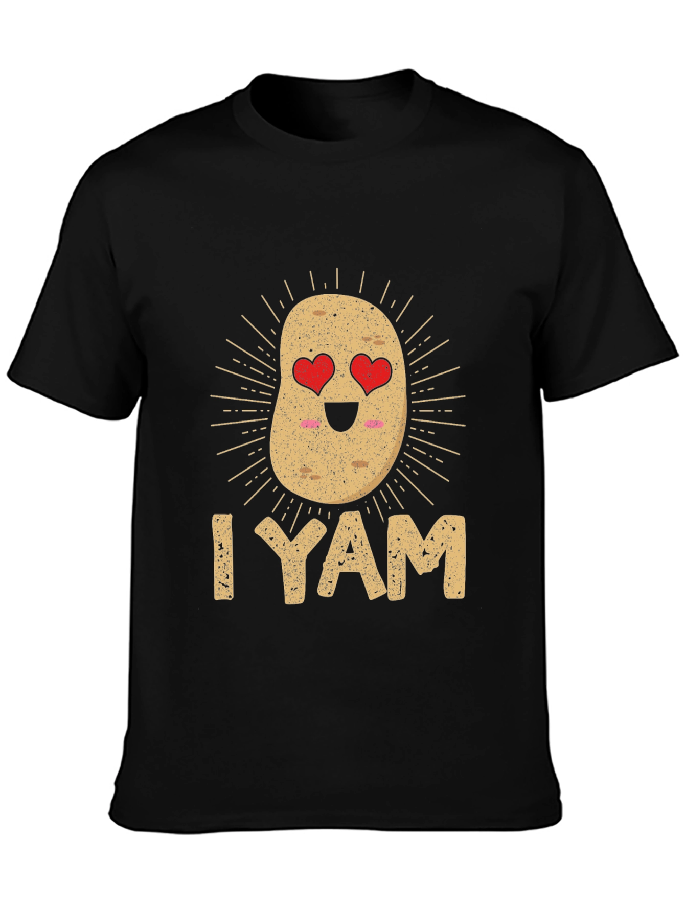 I Yam Cute Potato Graphic Tee - Unisex