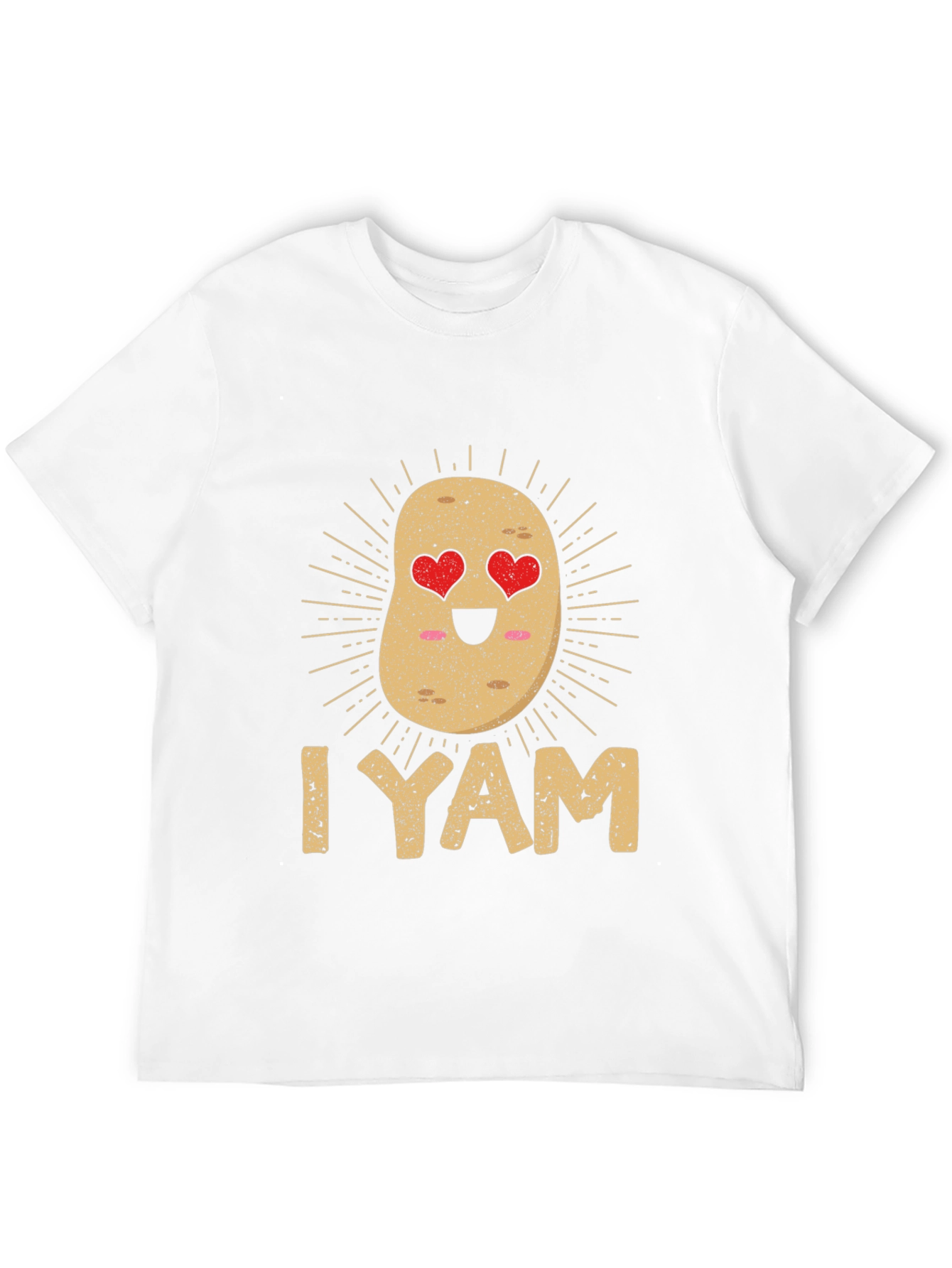 I Yam Cute Potato Graphic Tee - Unisex