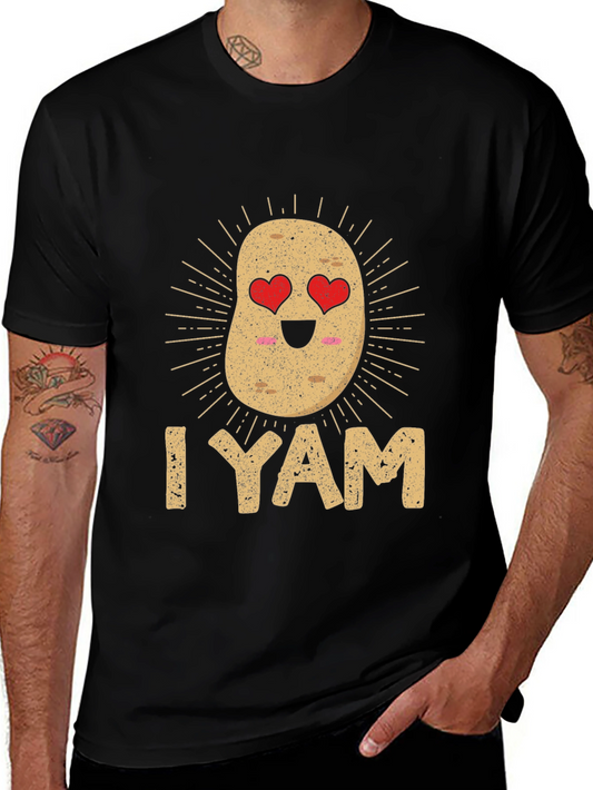 I Yam Cute Potato Graphic Tee - Unisex