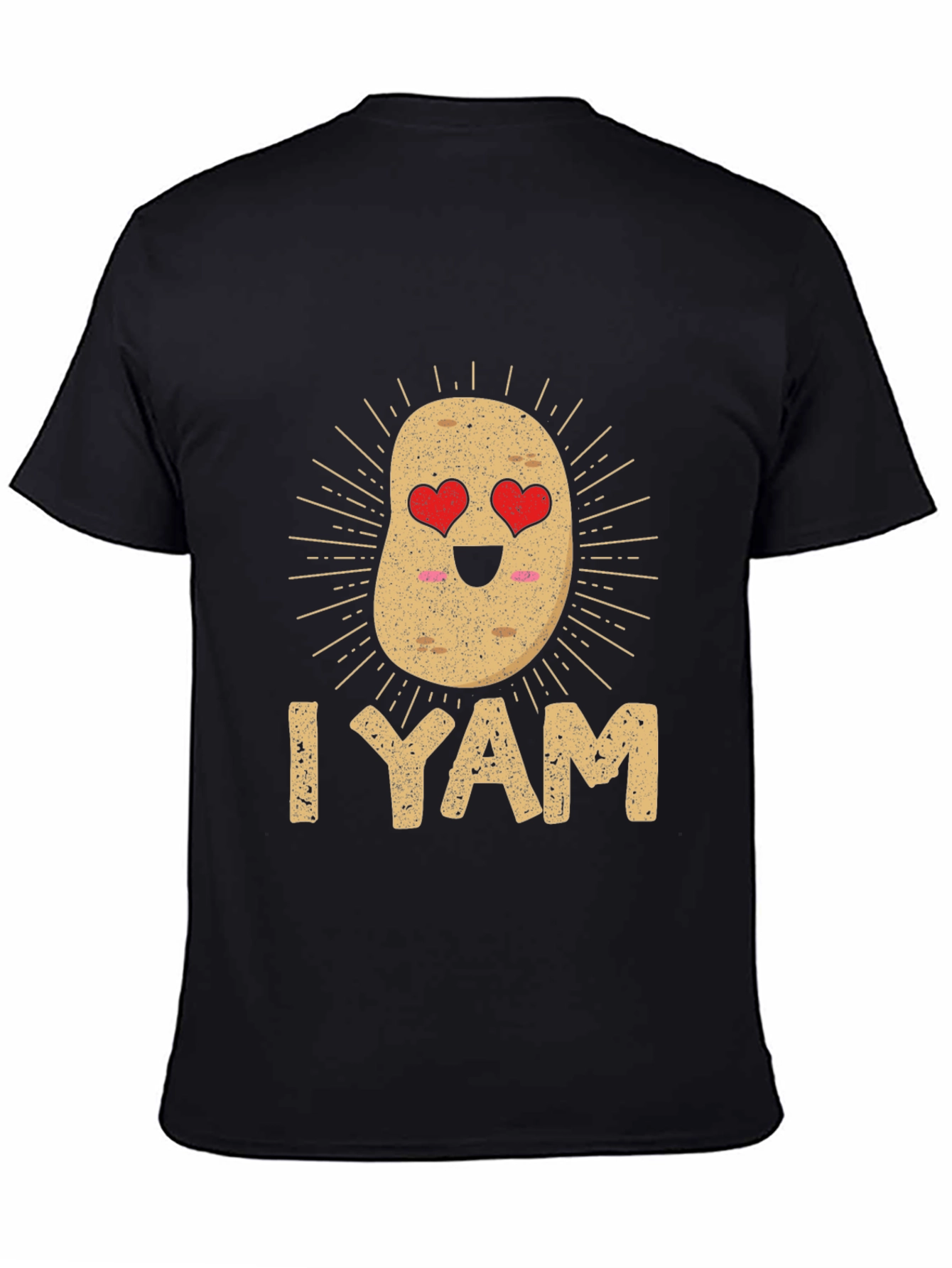 I Yam Cute Potato Graphic Tee - Unisex