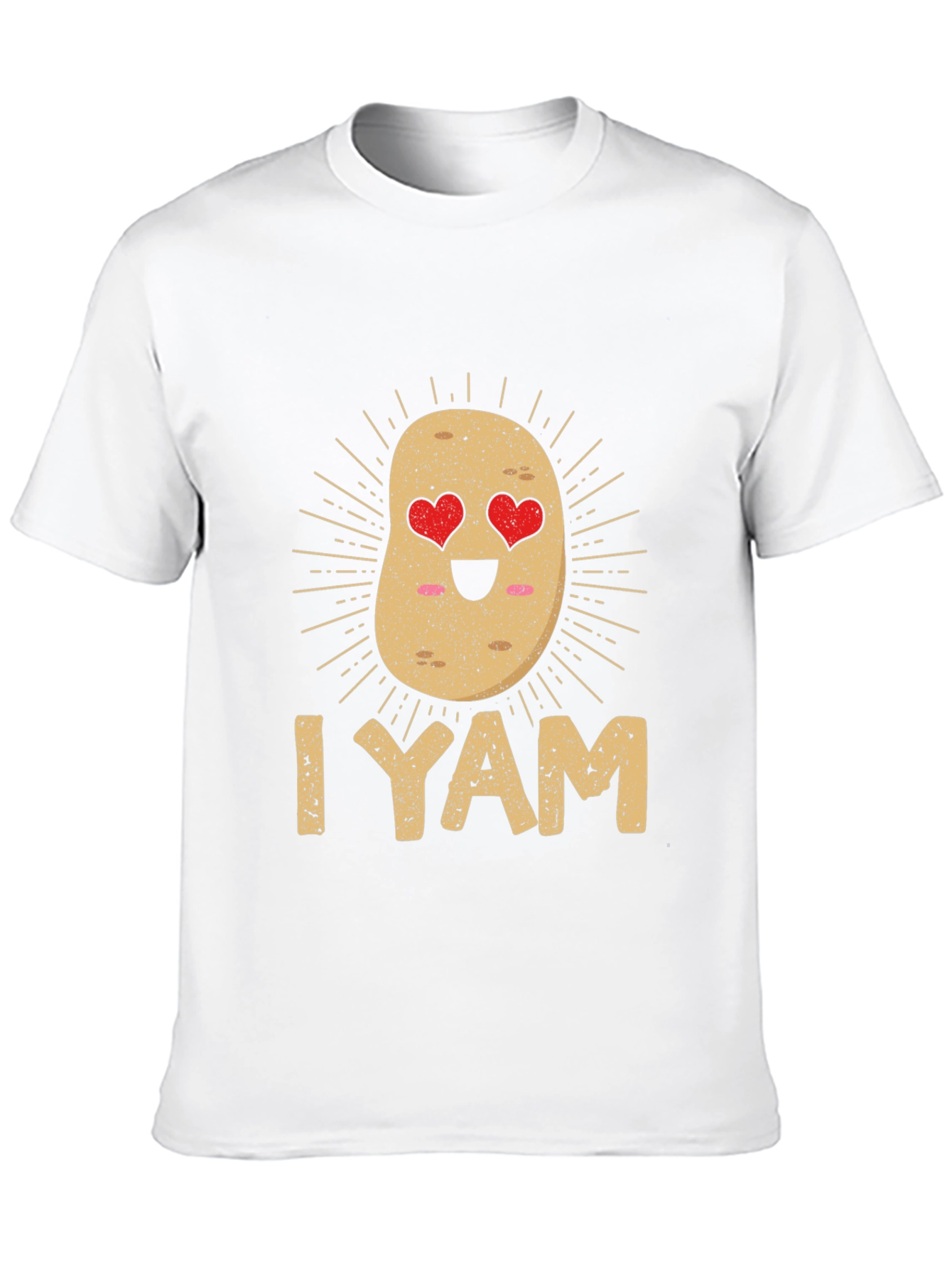 I Yam Cute Potato Graphic Tee - Unisex