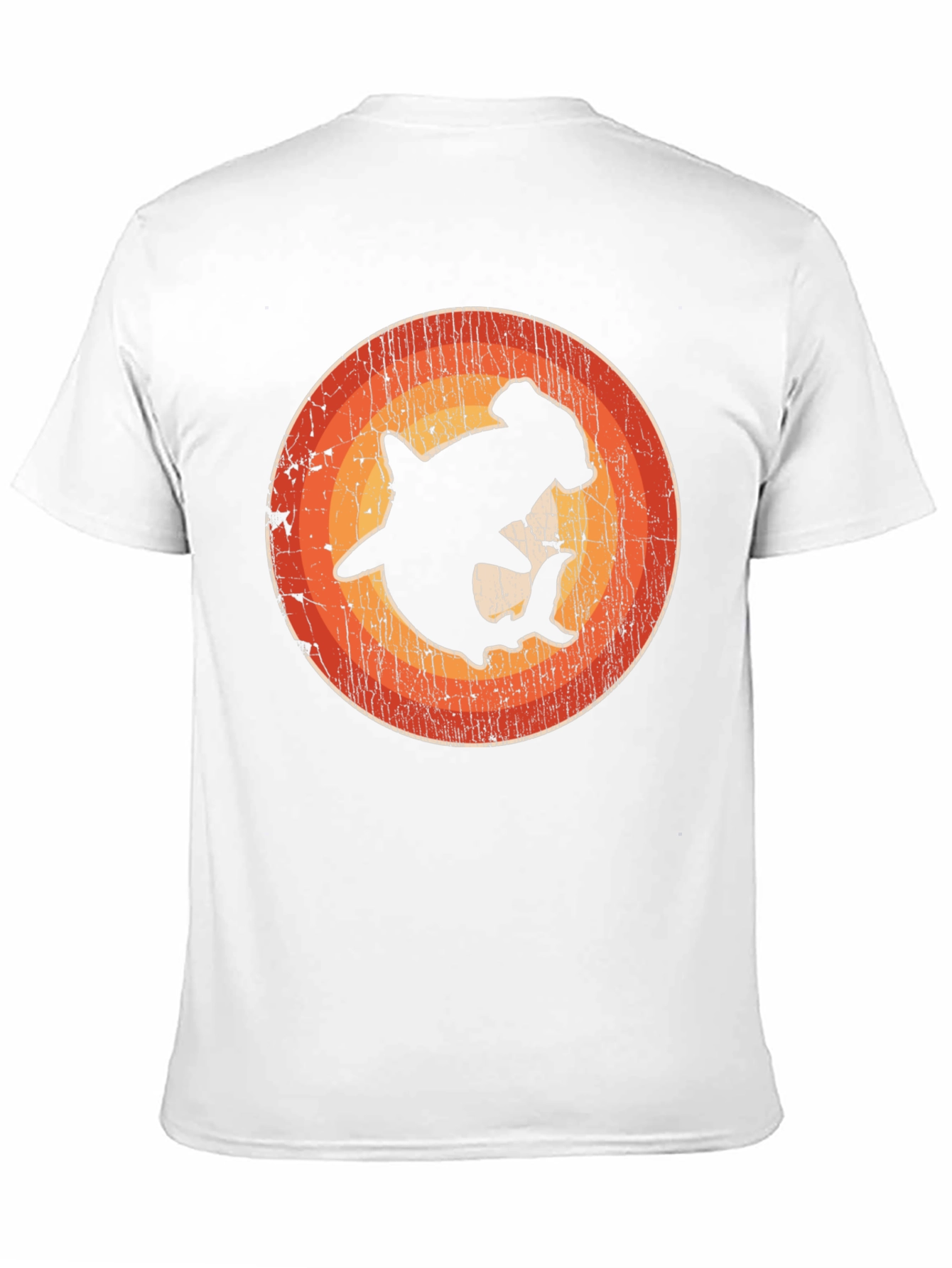 Retro Hammerhead Shark Graphic T-Shirt