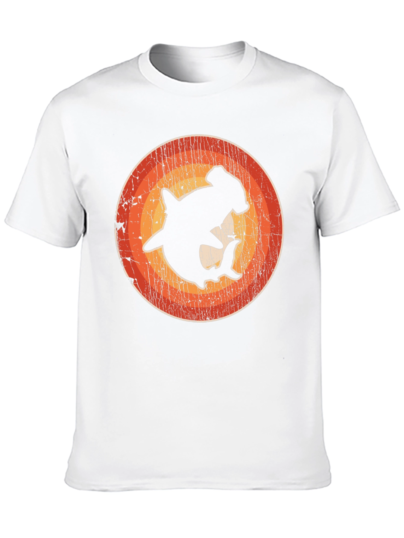 Retro Hammerhead Shark Graphic T-Shirt