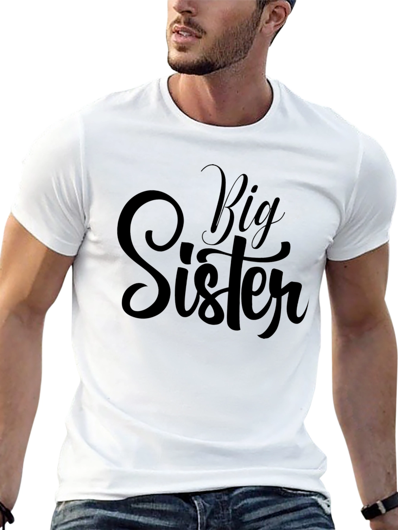 Big Sister T-Shirt - New Sibling Announcement