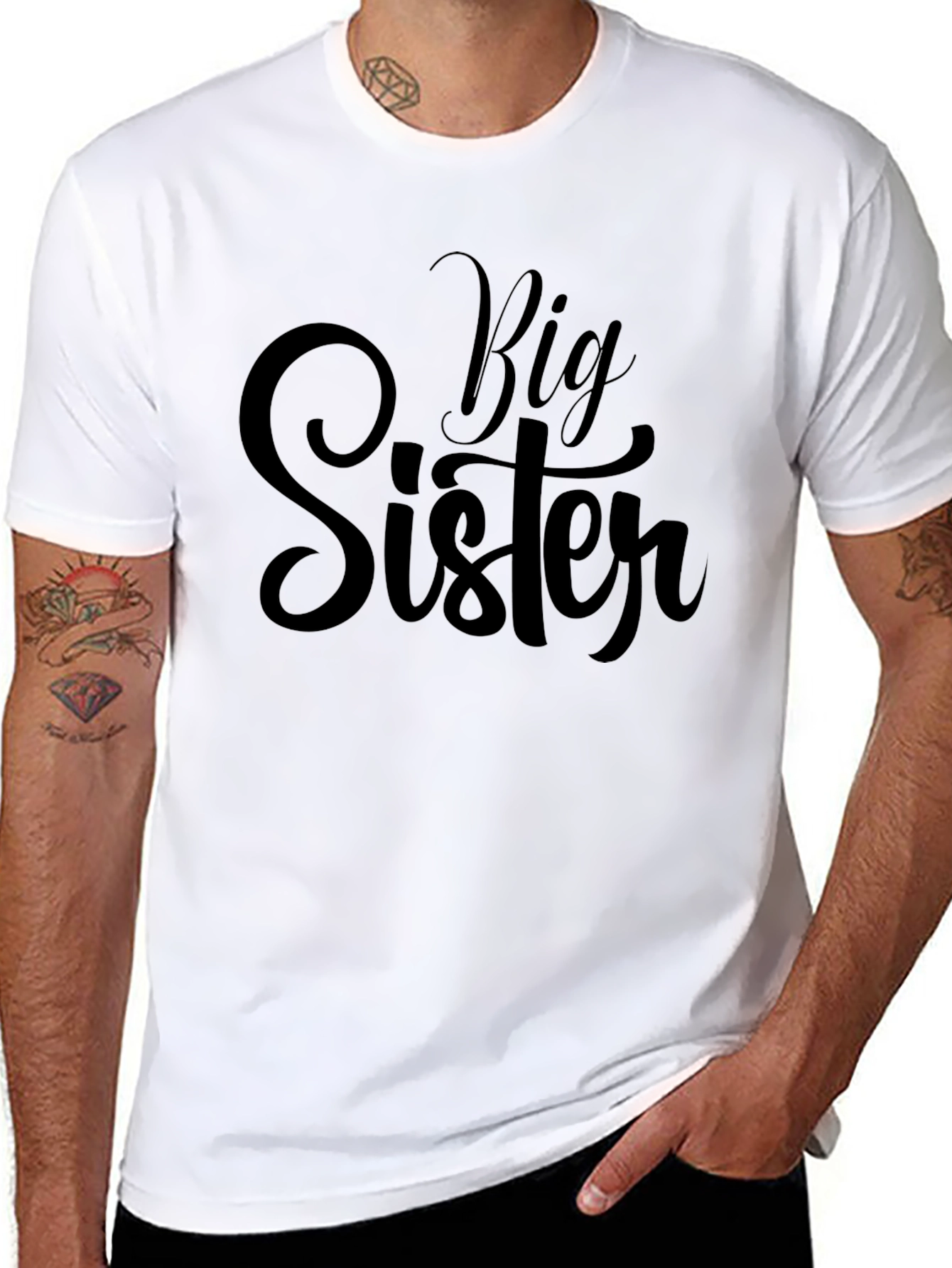 Big Sister T-Shirt - New Sibling Announcement