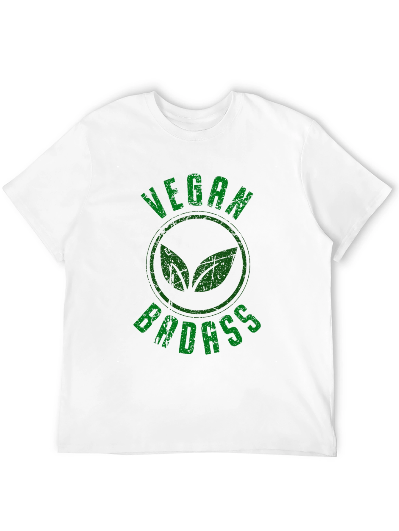 Vegan Badass Graphic T-Shirt - Black