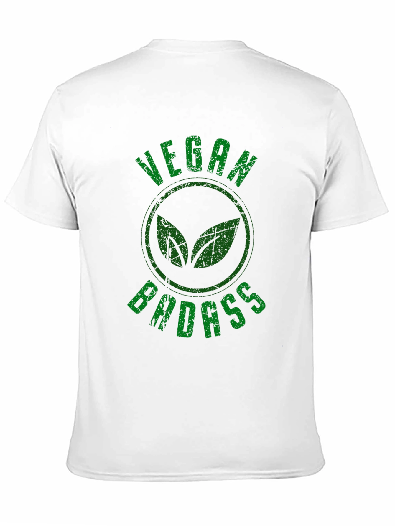 Vegan Badass Graphic T-Shirt - Black