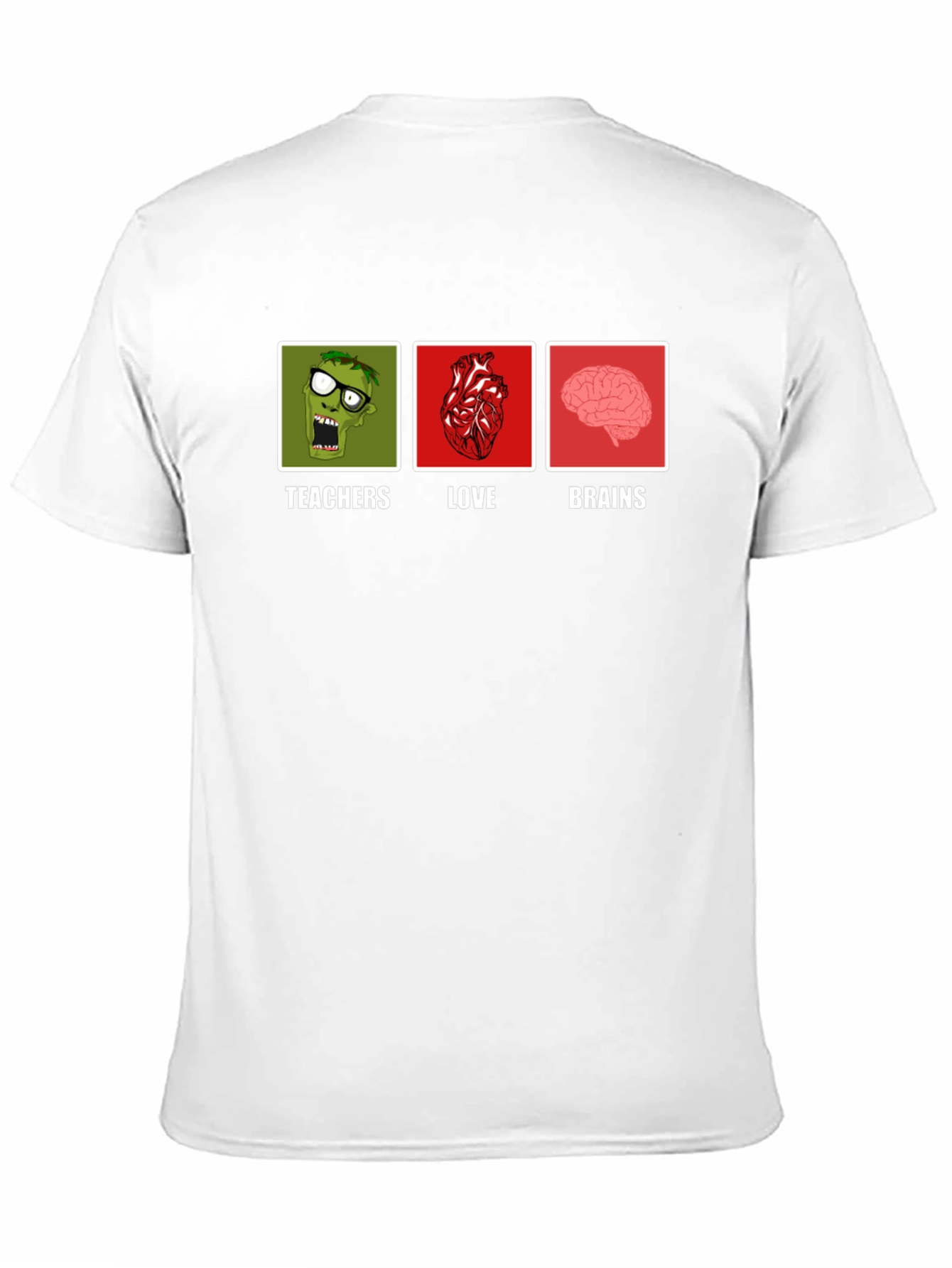 Teachers Love Brains Graphic T-Shirt