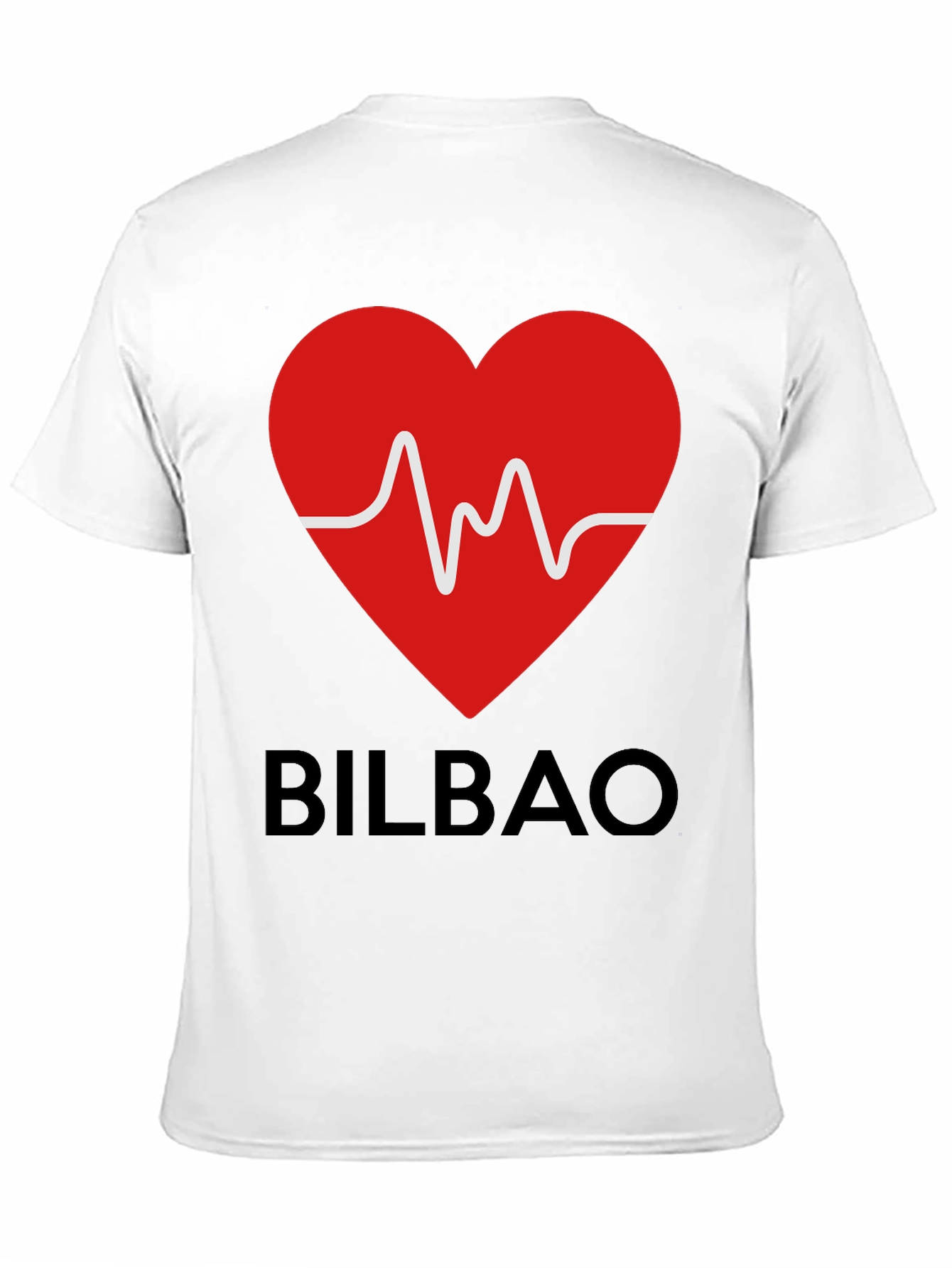I Love Bilbao T-Shirt - Heartbeat Design