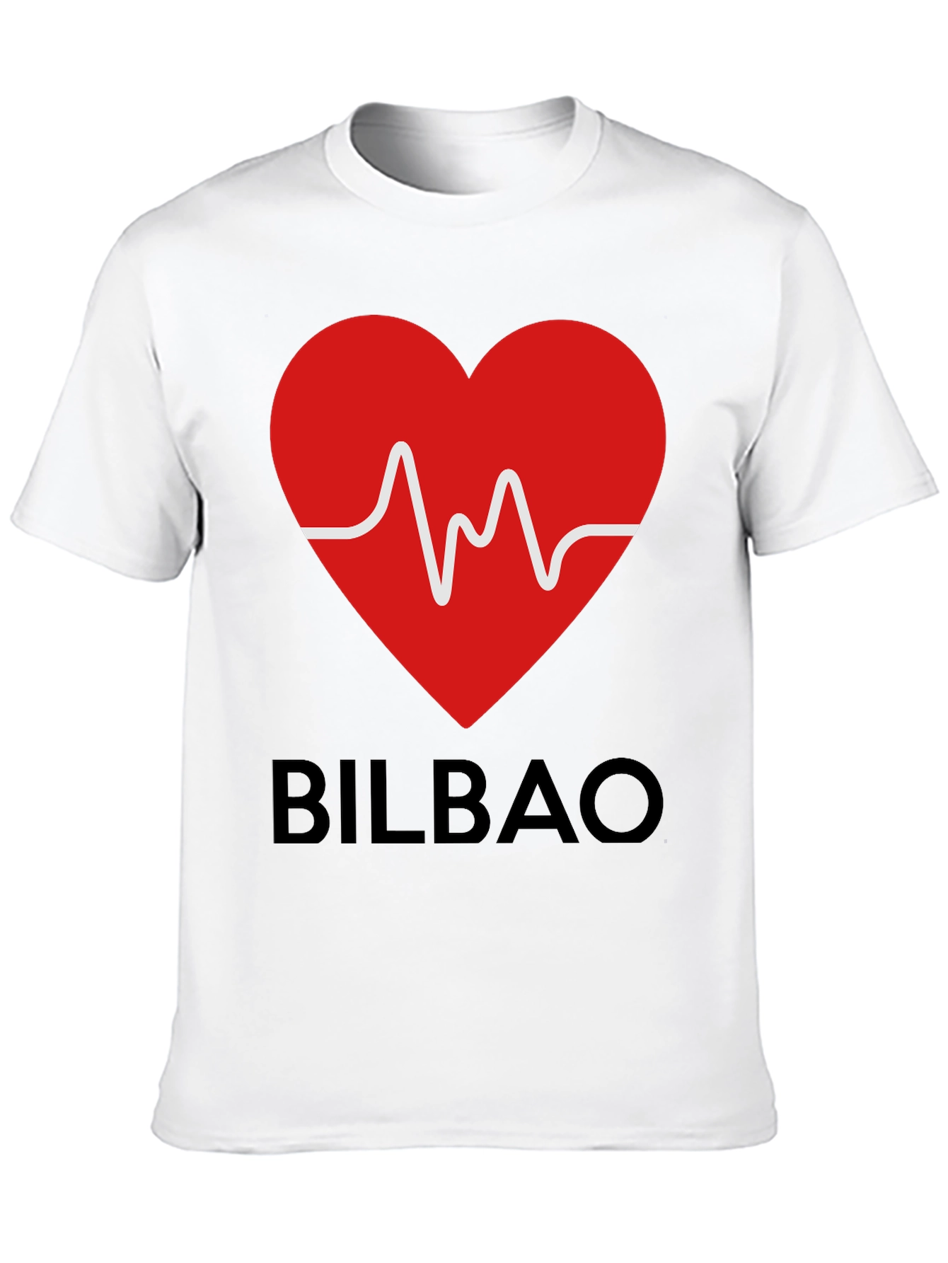 I Love Bilbao T-Shirt - Heartbeat Design